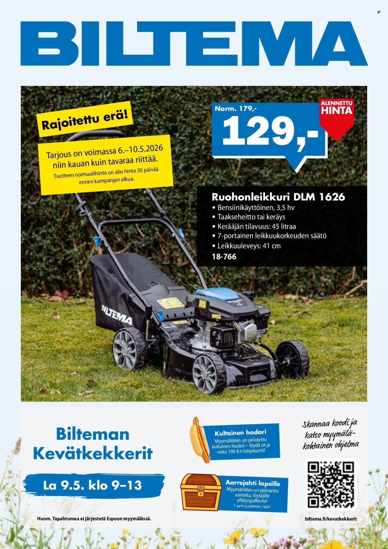 BILTEMA tarjoukset - Alkaen KE 6.5.2026