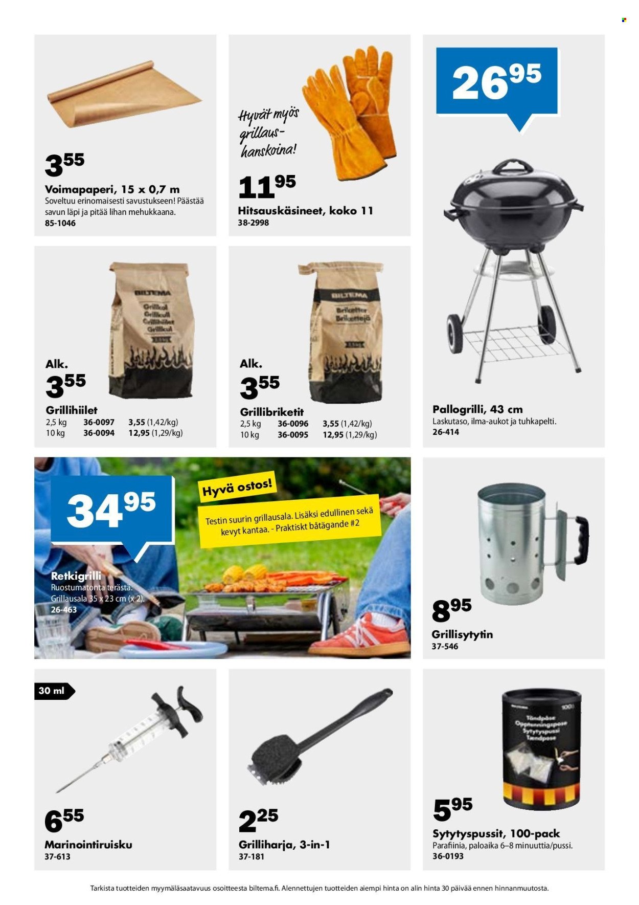BILTEMA tarjoukset - Alkaen KE 6.5.2026