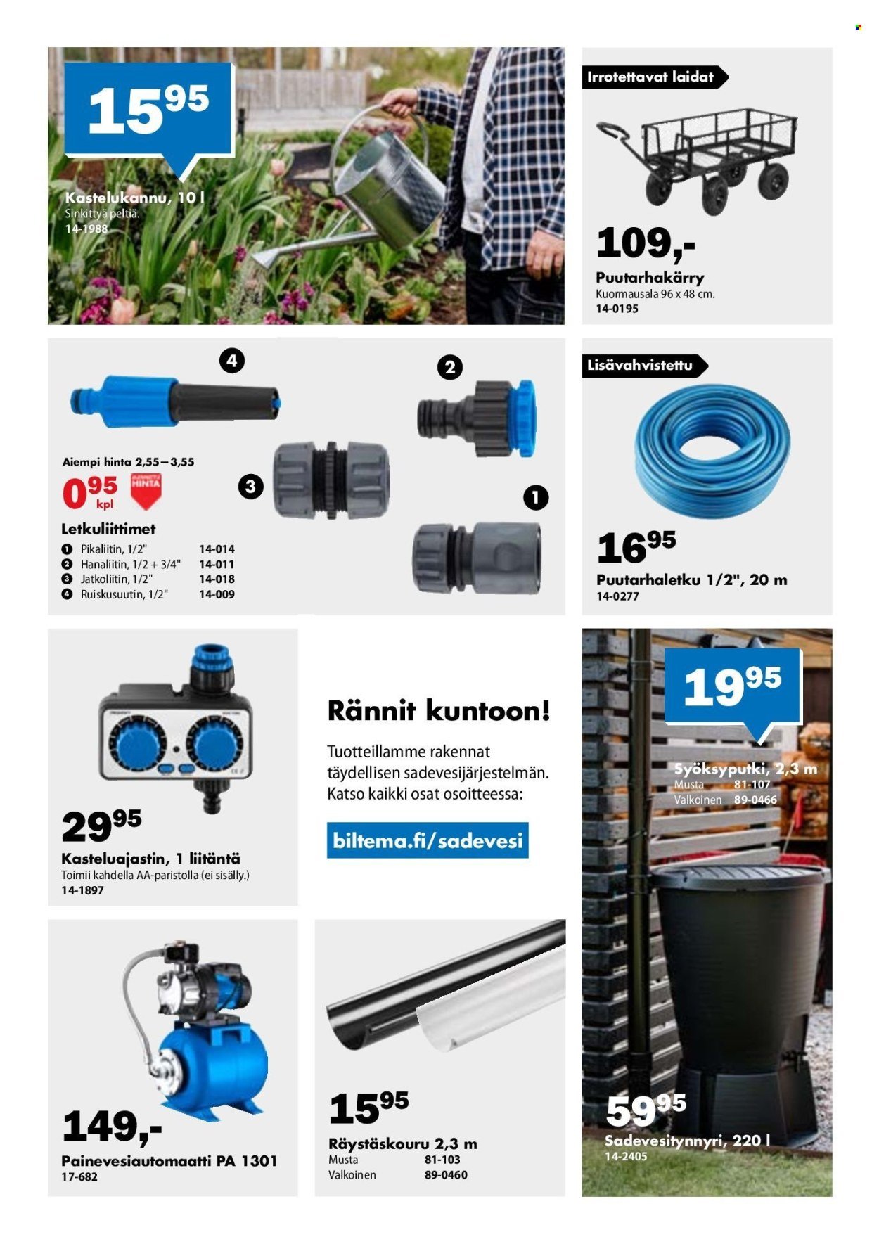 BILTEMA tarjoukset - Alkaen KE 6.5.2026