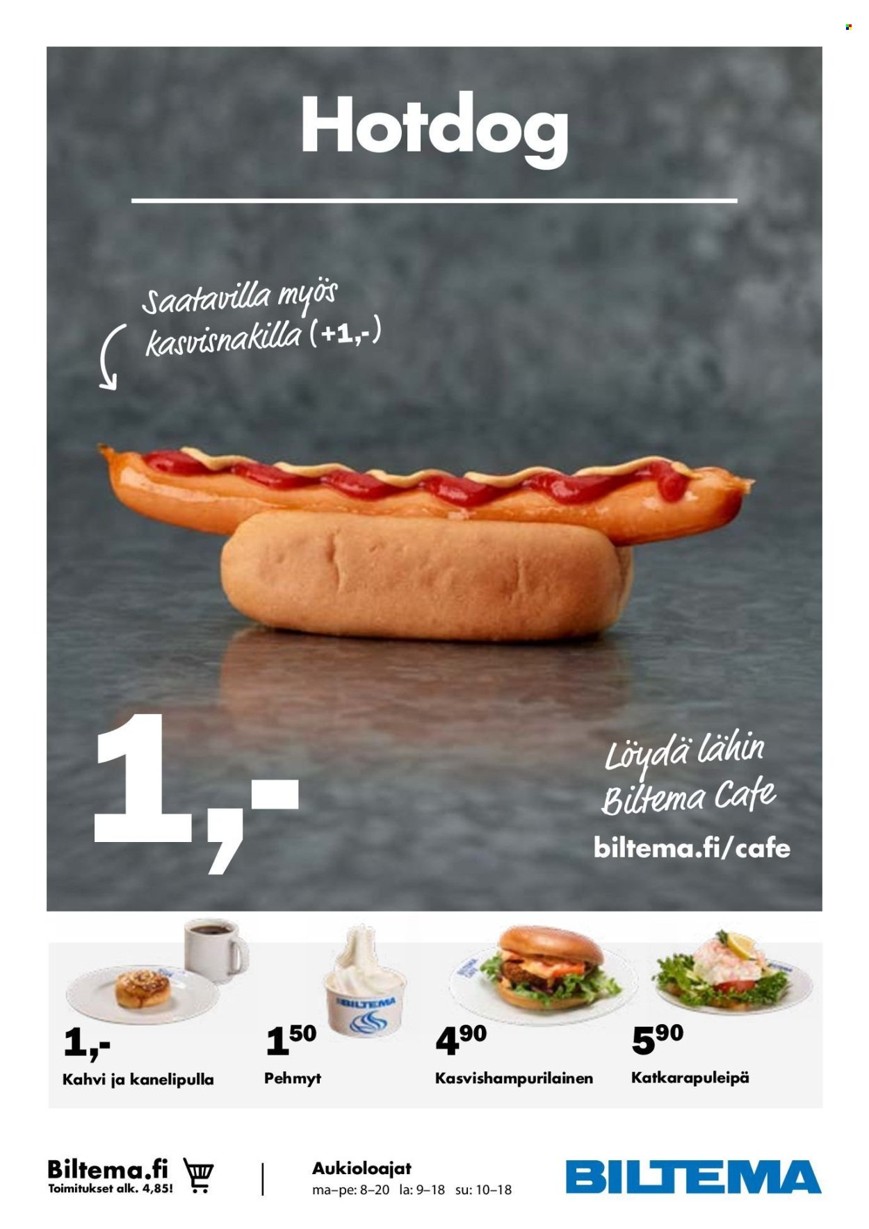 BILTEMA tarjoukset - Alkaen KE 6.5.2026