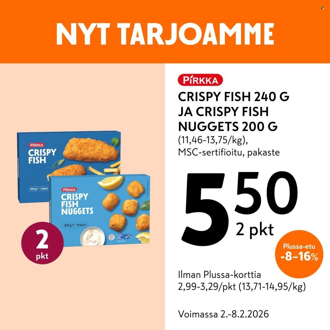 K-MARKET tarjoukset - Alkaen MA 2.2.2026
