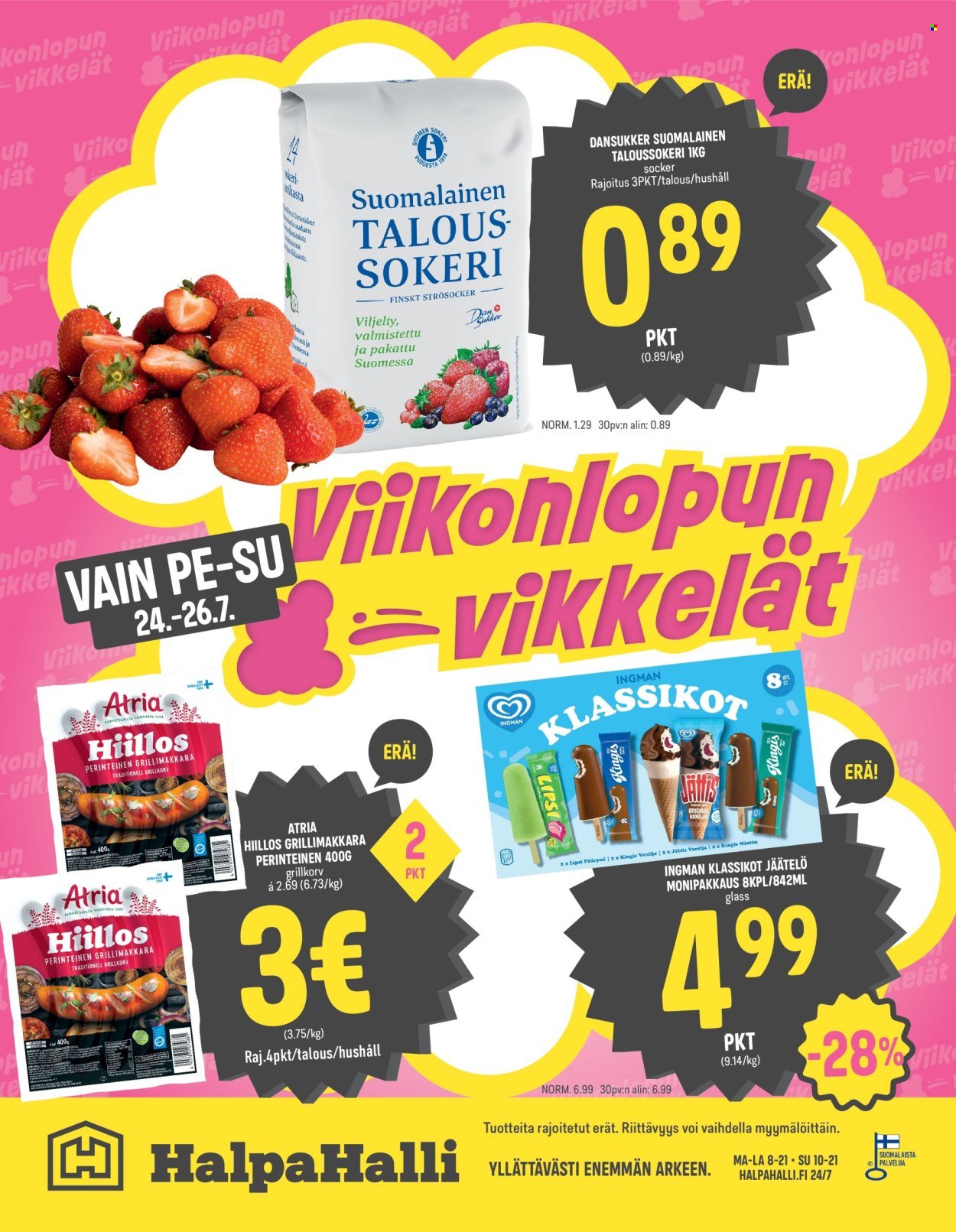 HALPAHALLI tarjoukset - Uusin tarjouslehtemme