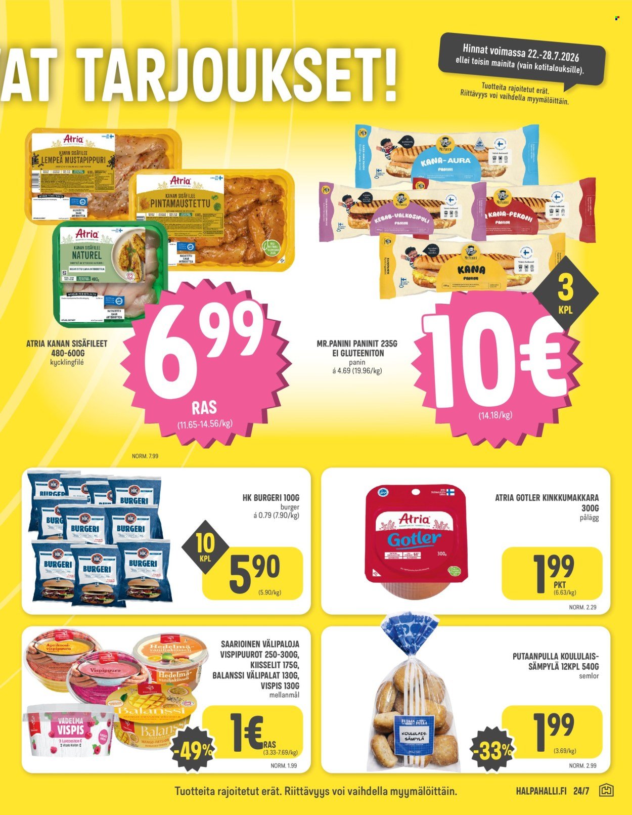 HALPAHALLI tarjoukset - Uusin tarjouslehtemme