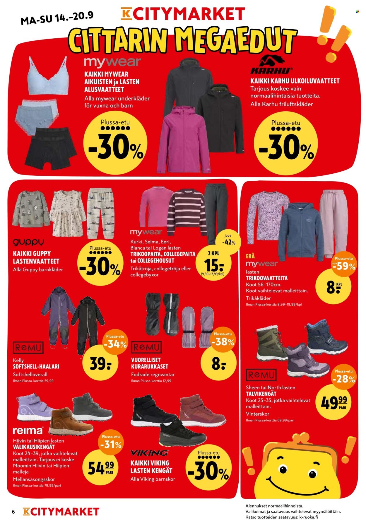 K-CITYMARKET tarjoukset - Alkaen MA 14.9.2026
