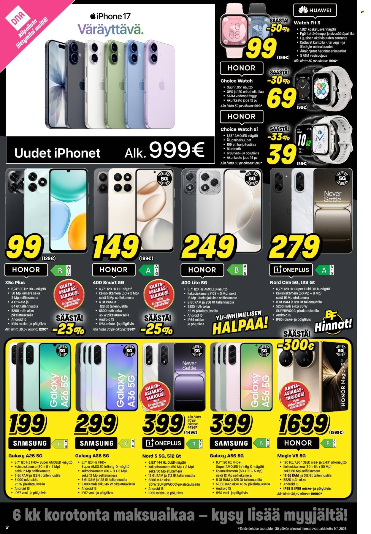 VEIKON KONE tarjoukset - Alkaen MA 10.11.2025 (2025-11-10 - 2025-11-16)