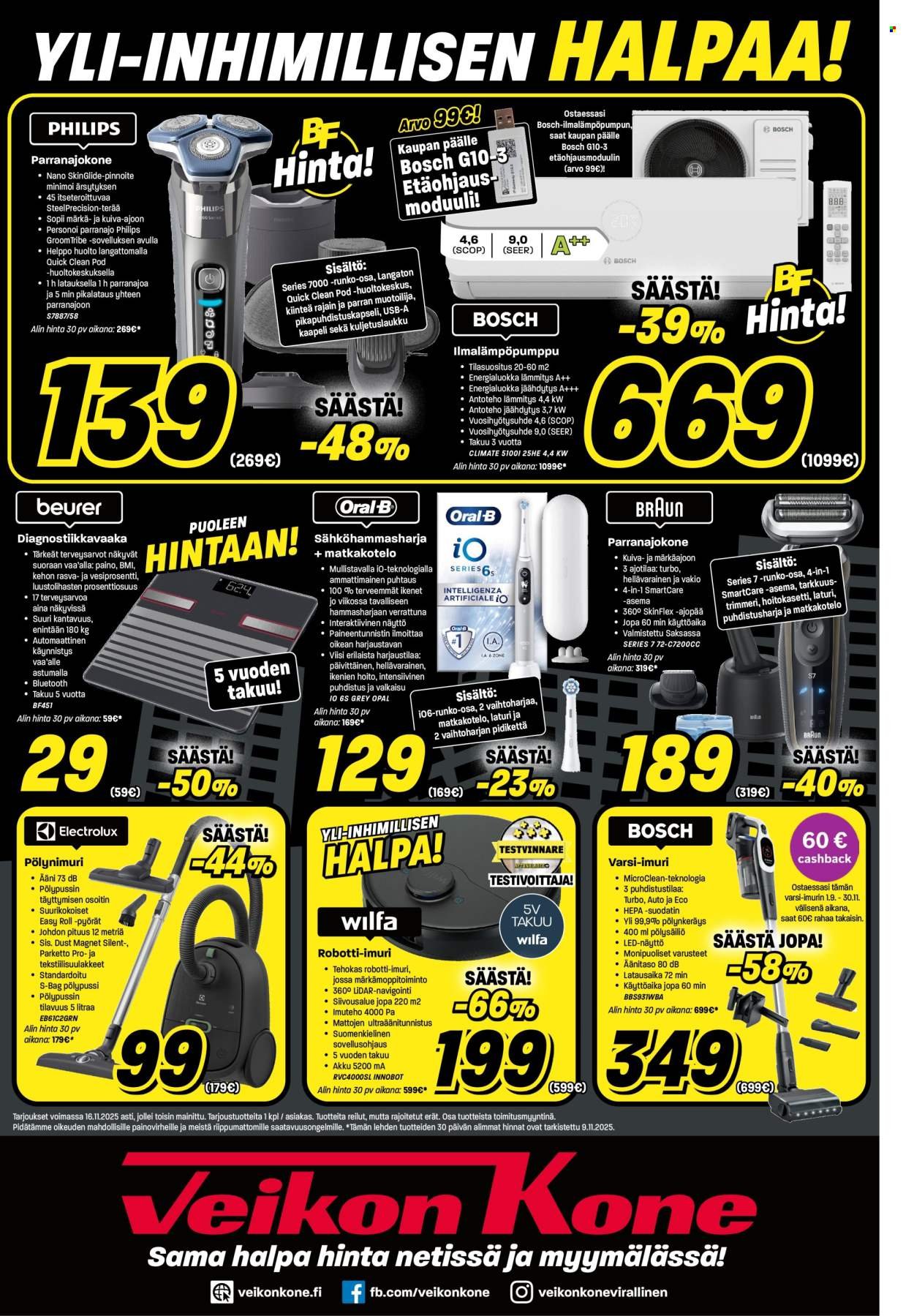 VEIKON KONE tarjoukset - Alkaen MA 10.11.2025 (2025-11-10 - 2025-11-16)