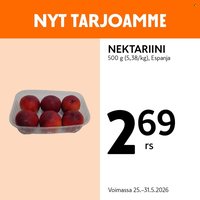 K-MARKET tarjoukset - Alkaen MA 25.5.2026
