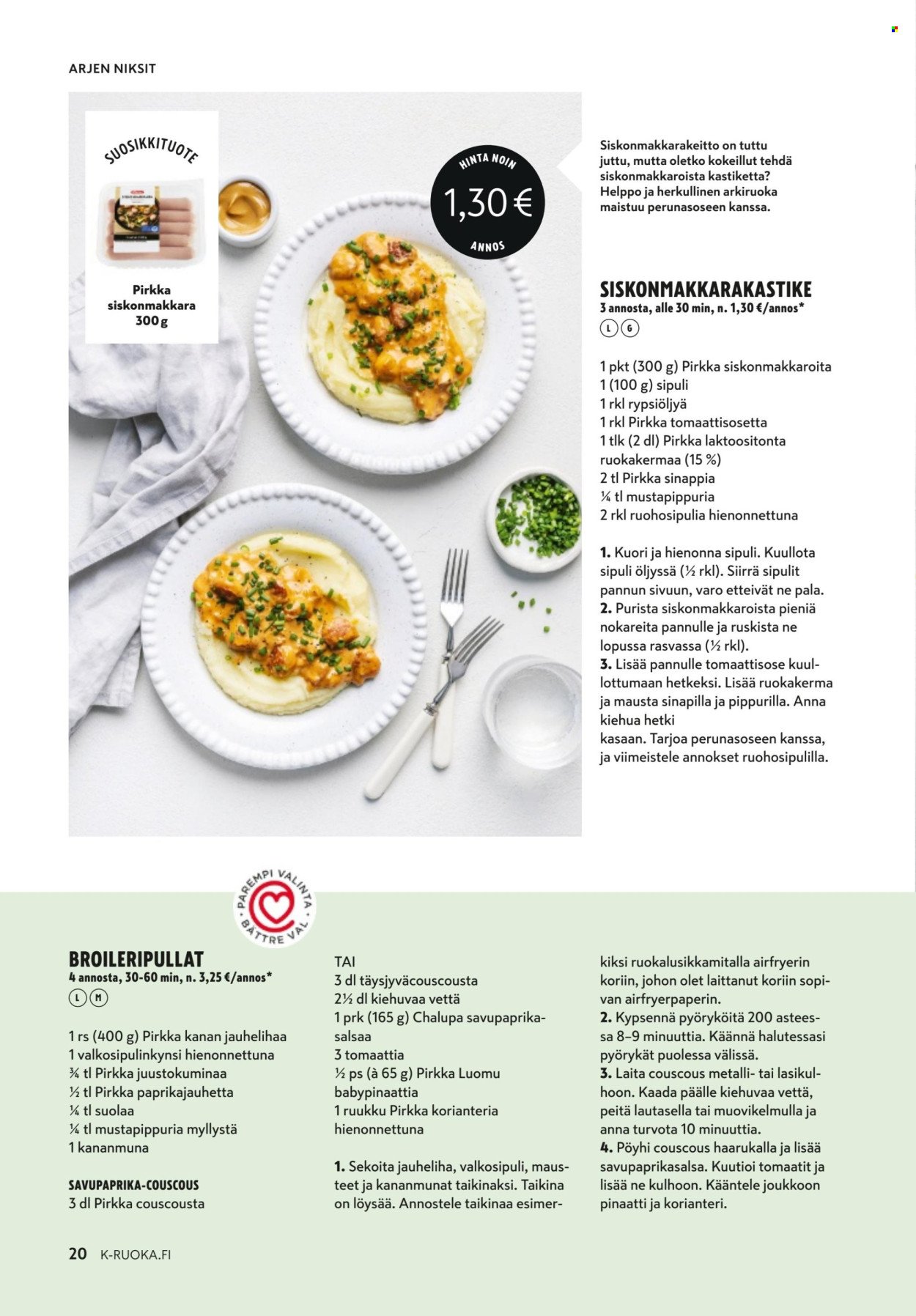 K-MARKET tarjoukset - K-Ruoka (2025-08-27 - 2025-09-30)