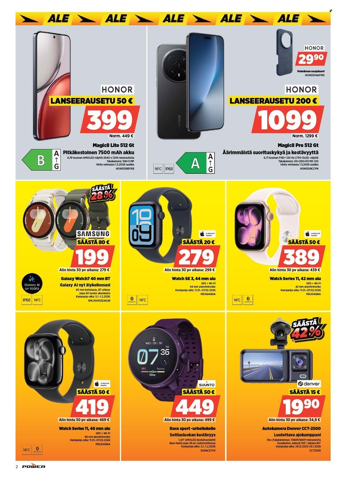POWER tarjoukset - Tammikuu 2026