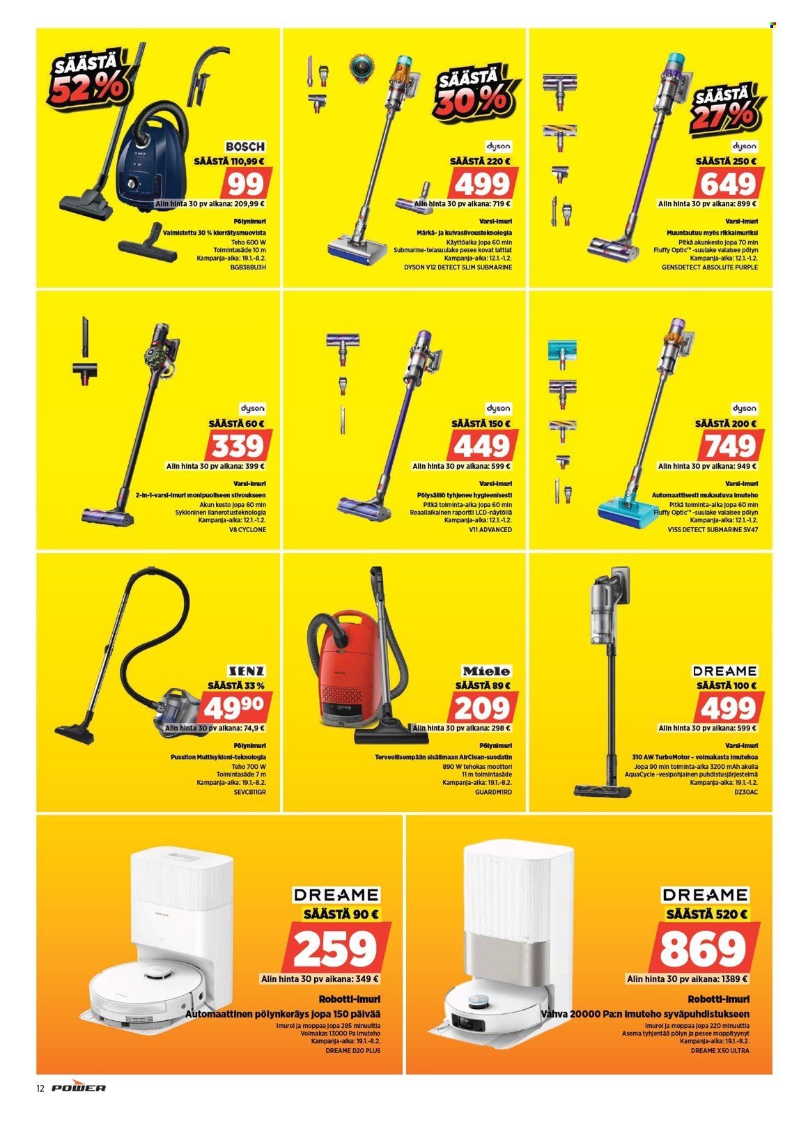 POWER tarjoukset - Tammikuu 2026