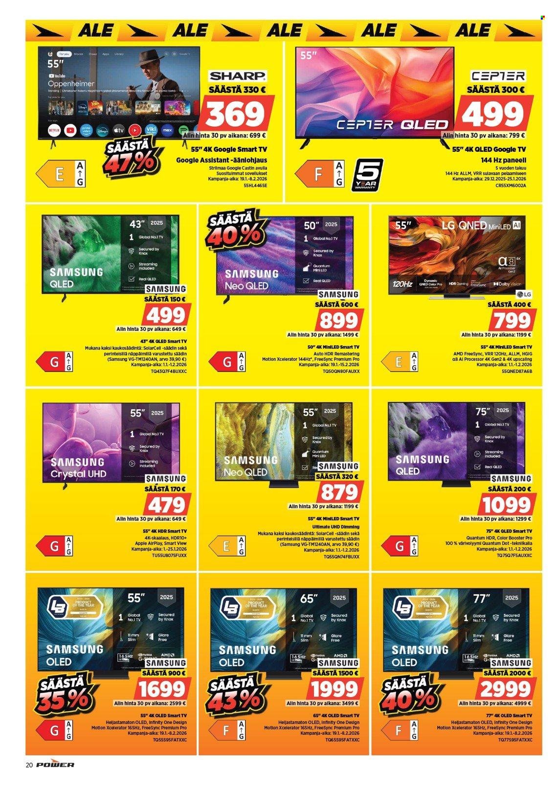 POWER tarjoukset - Tammikuu 2026