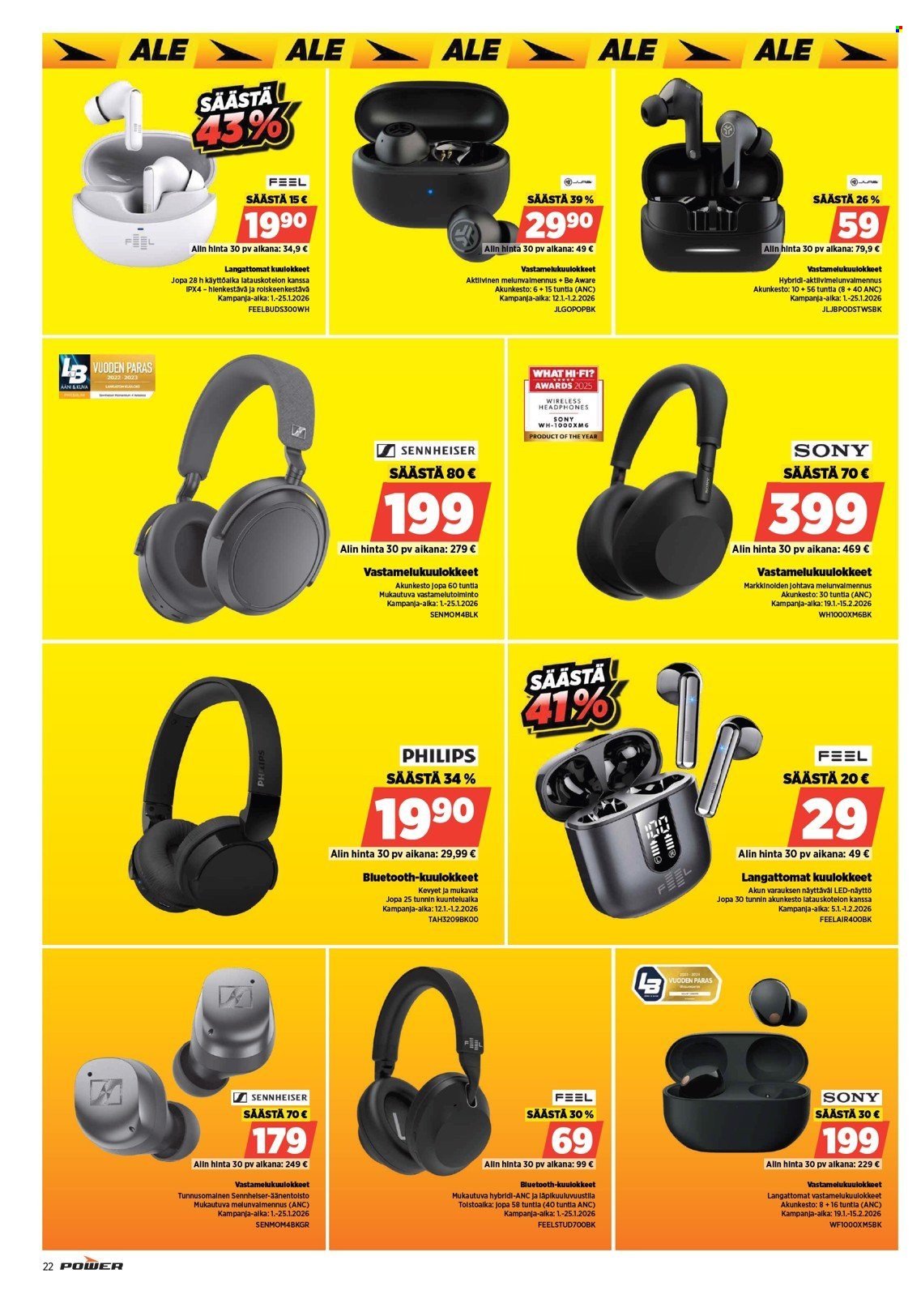 POWER tarjoukset - Tammikuu 2026