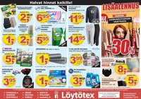 LÖYTÖTEX tarjoukset - Alkaen KE 11.2.2026