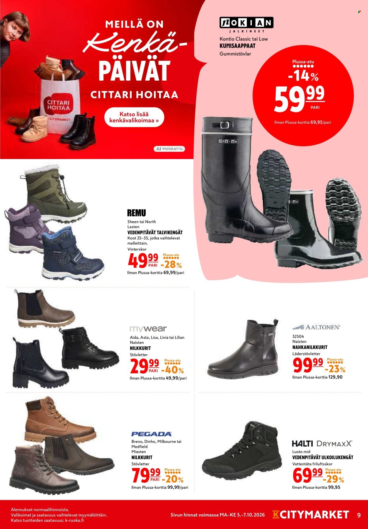 K-CITYMARKET tarjoukset - Alkaen MA 5.10.2026
