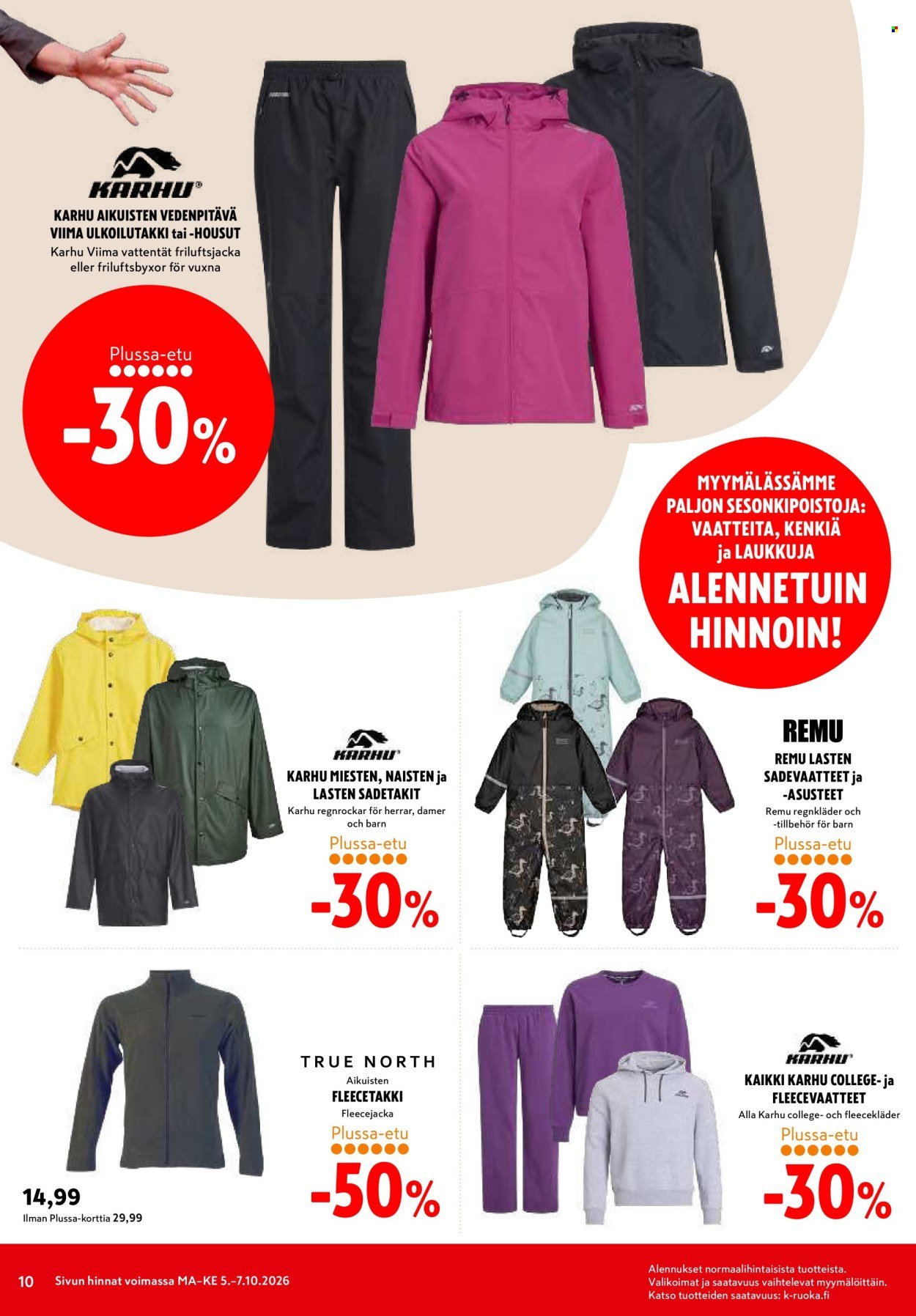 K-CITYMARKET tarjoukset - Alkaen MA 5.10.2026