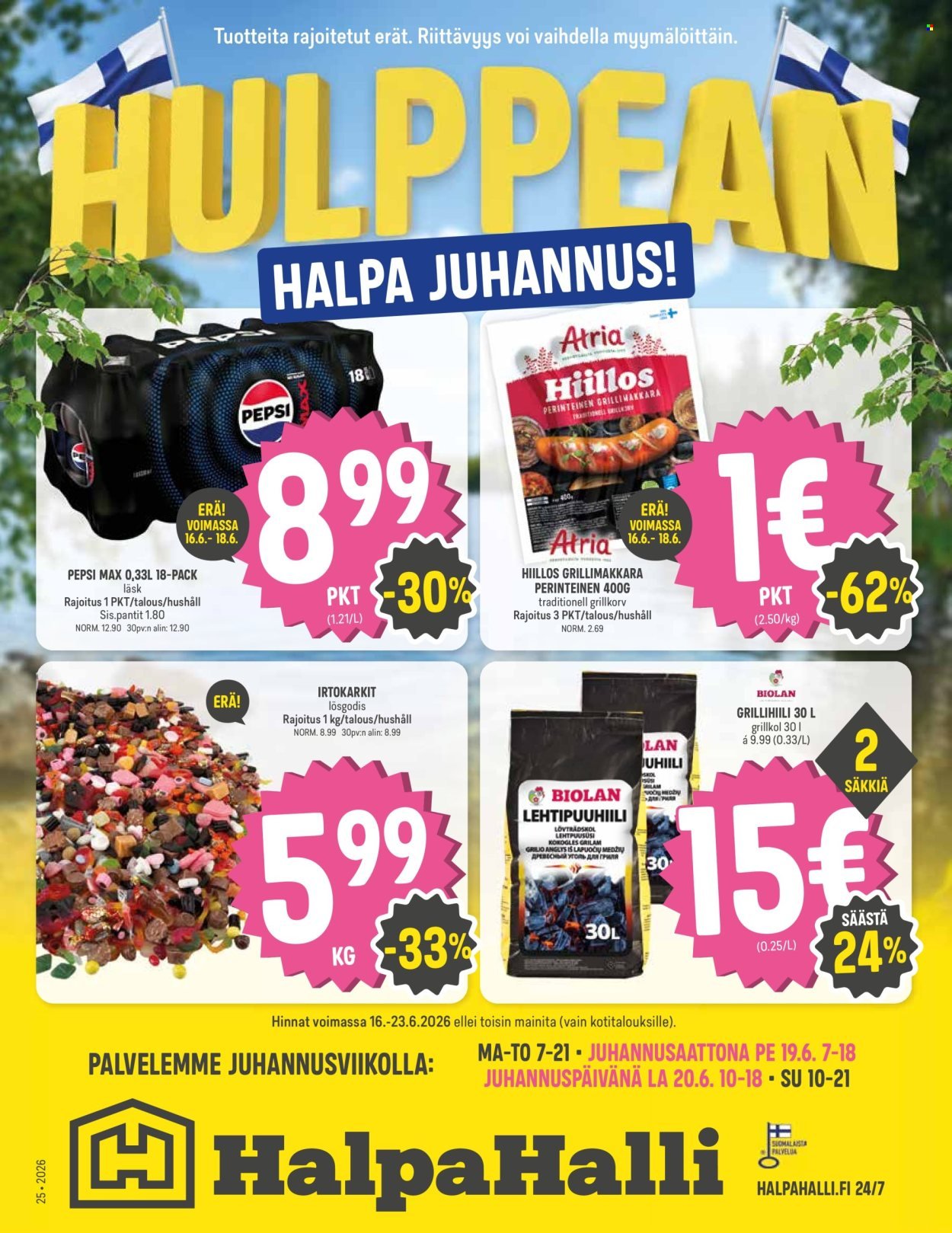 HALPAHALLI tarjoukset - Uusin tarjouslehtemme