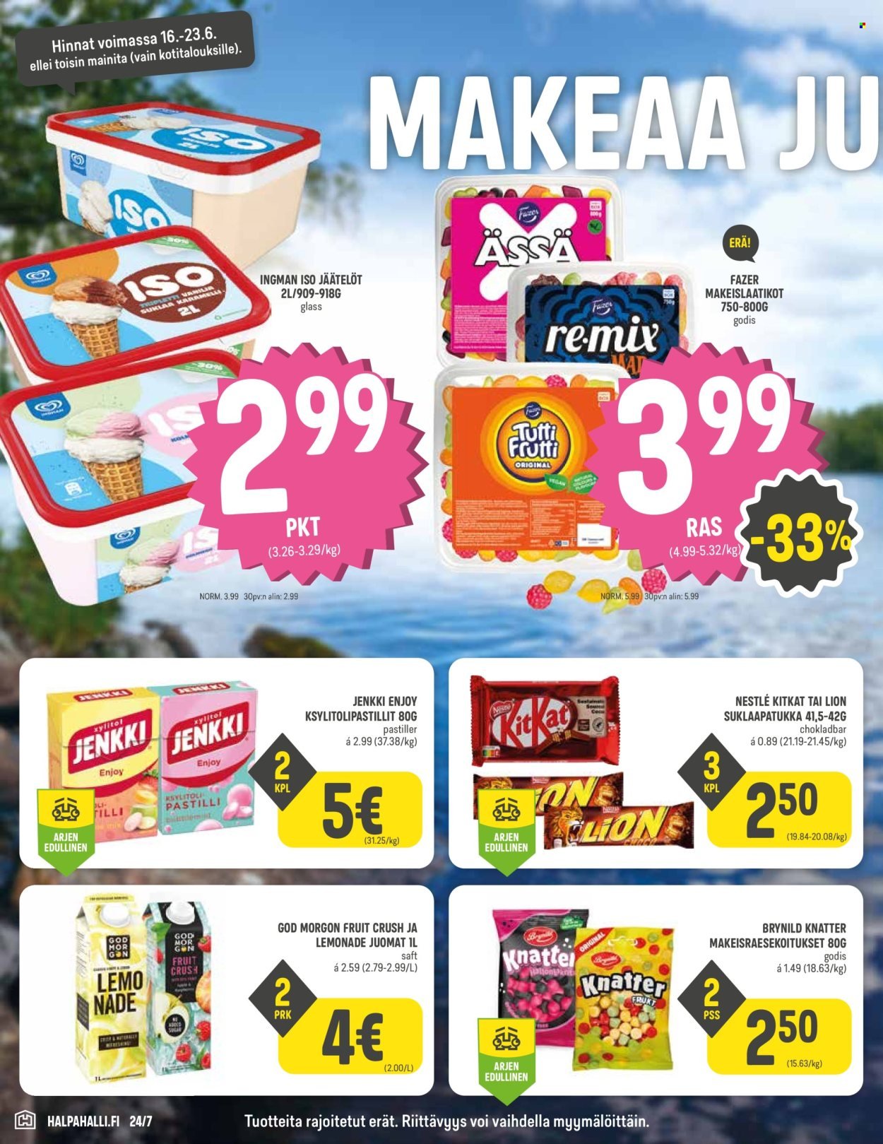 HALPAHALLI tarjoukset - Uusin tarjouslehtemme