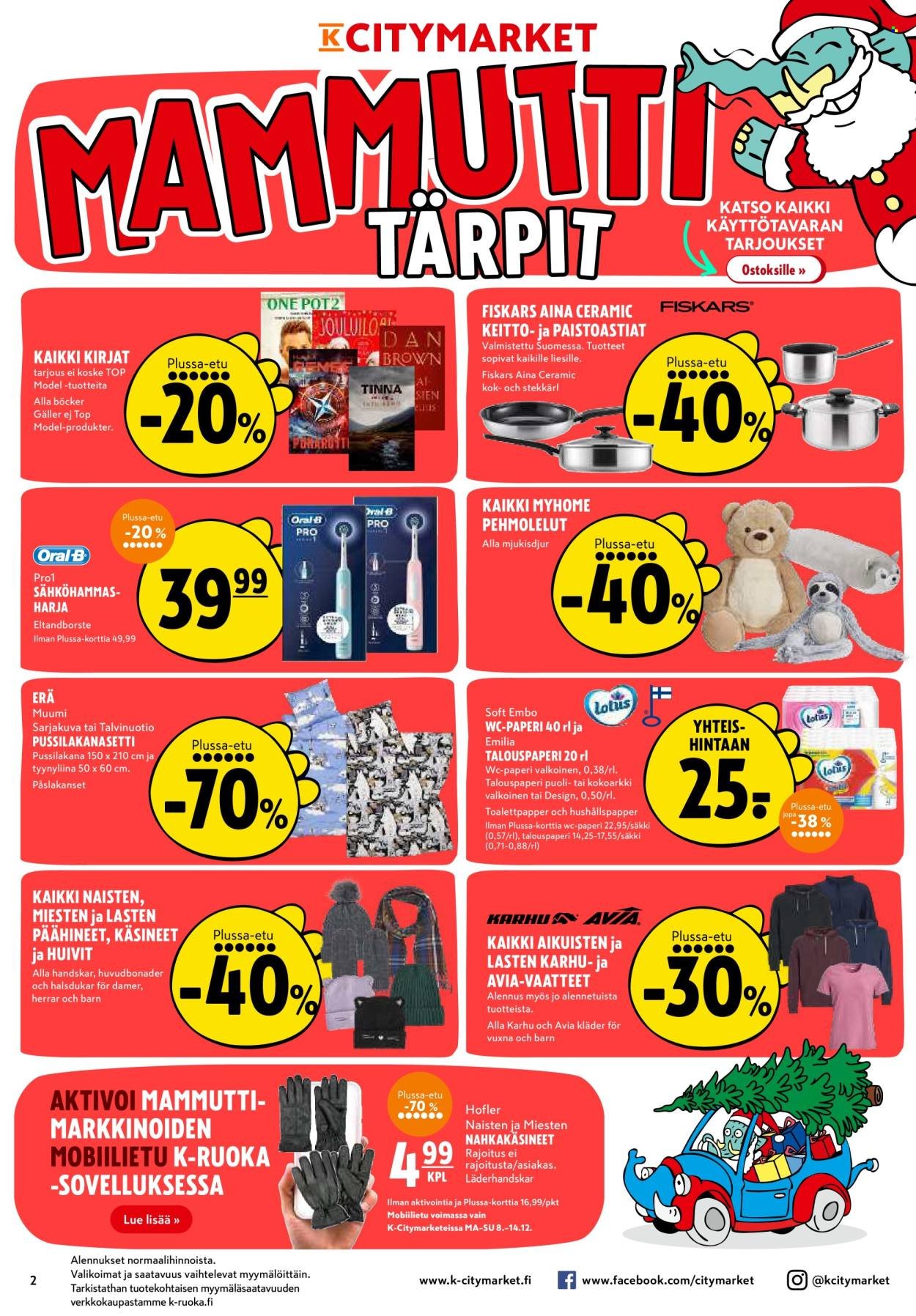 K-CITYMARKET tarjoukset - Alkaen MA 8.12.2025