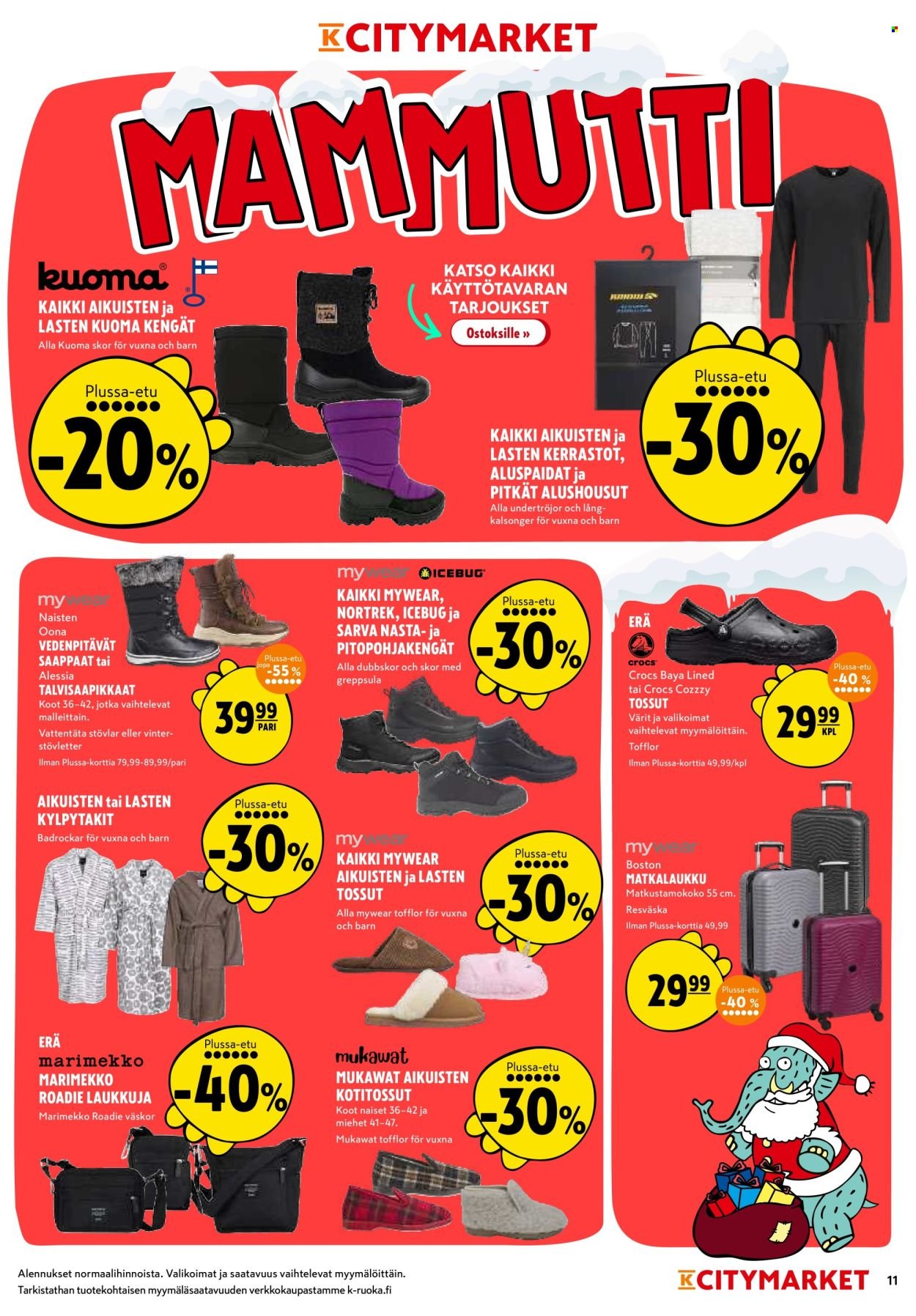 K-CITYMARKET tarjoukset - Alkaen MA 8.12.2025