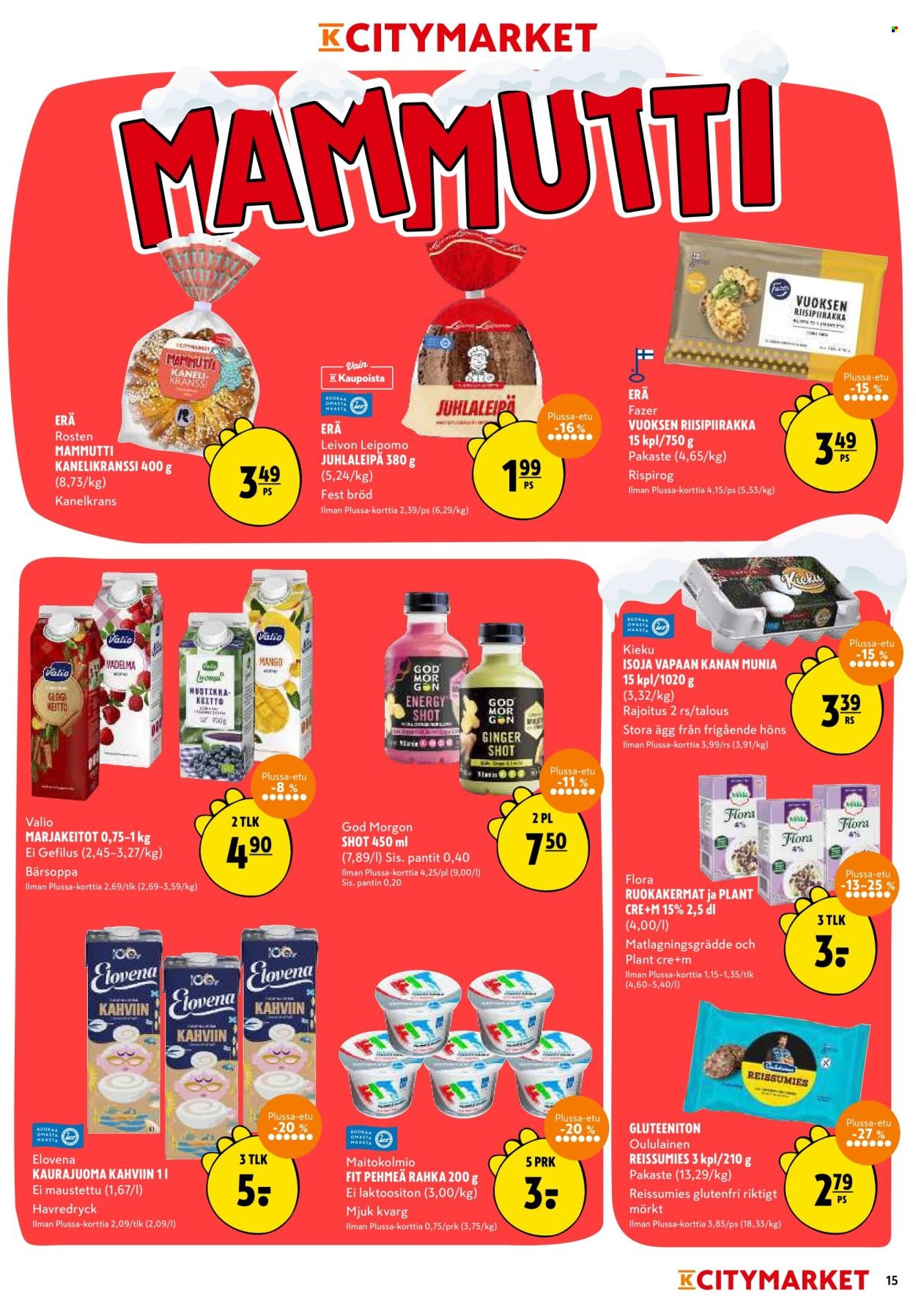 K-CITYMARKET tarjoukset - Alkaen MA 8.12.2025