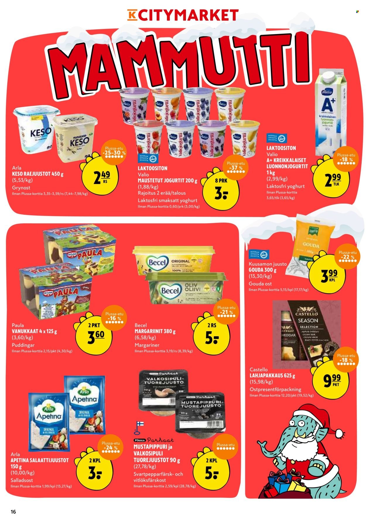 K-CITYMARKET tarjoukset - Alkaen MA 8.12.2025