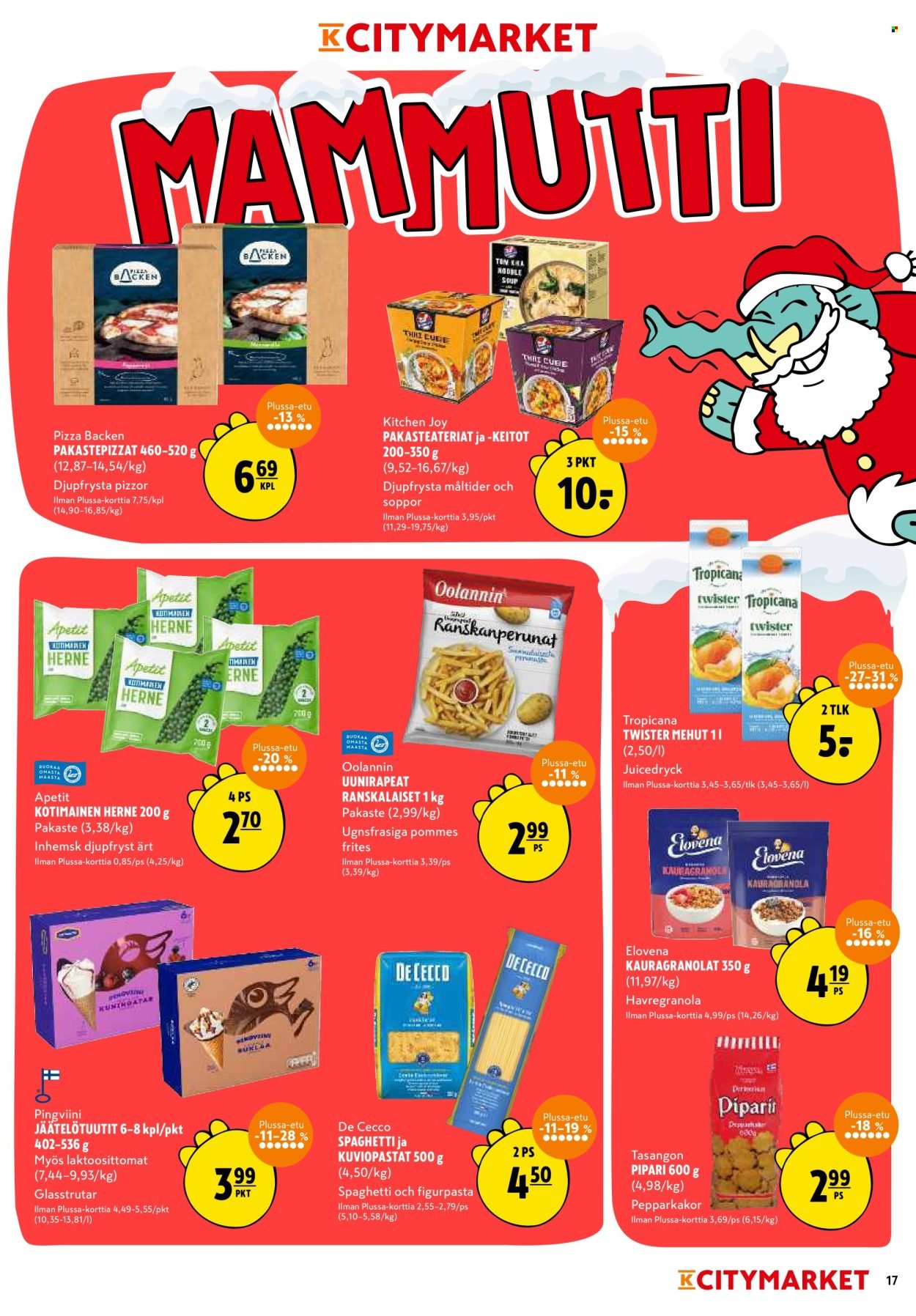 K-CITYMARKET tarjoukset - Alkaen MA 8.12.2025