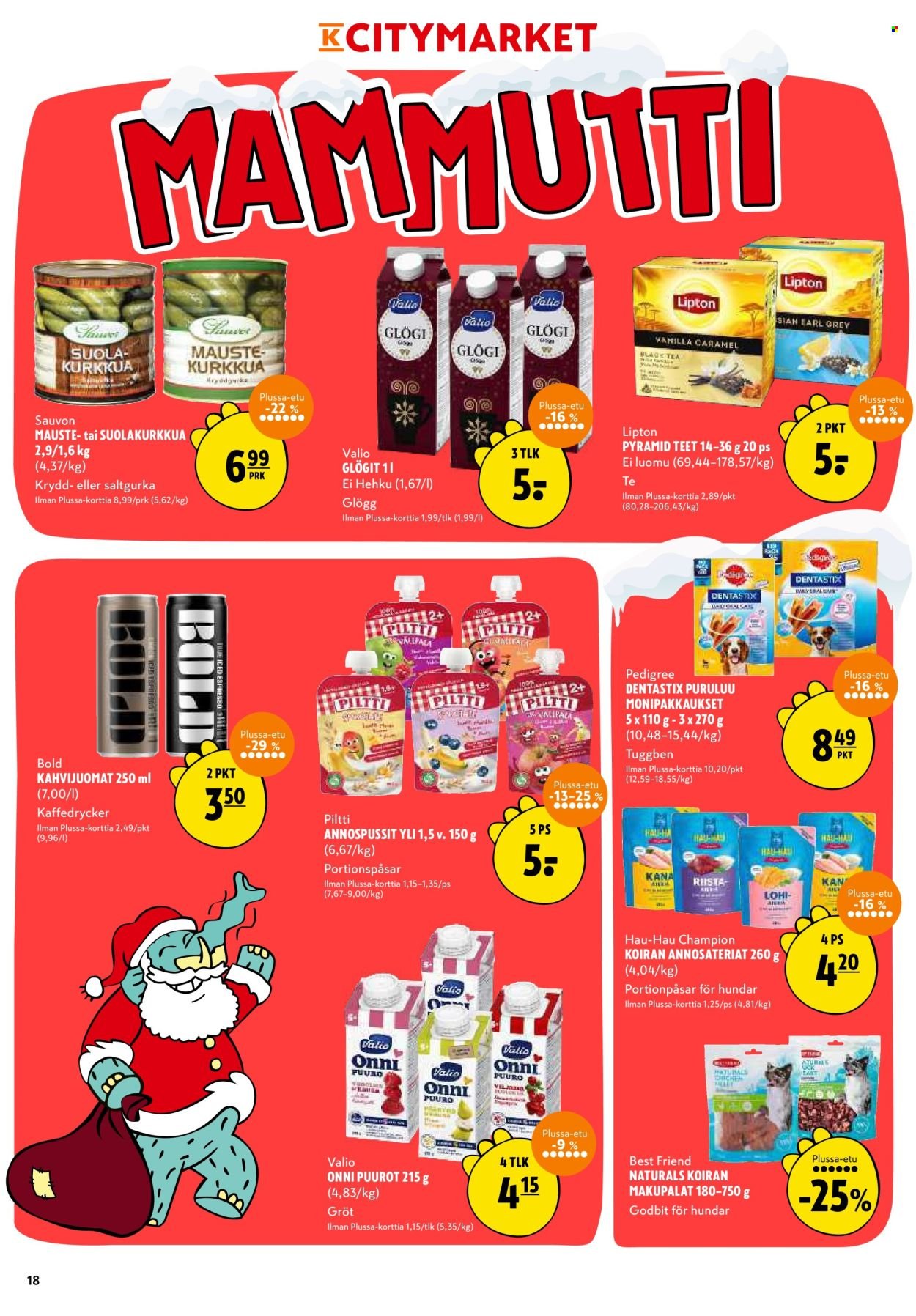 K-CITYMARKET tarjoukset - Alkaen MA 8.12.2025