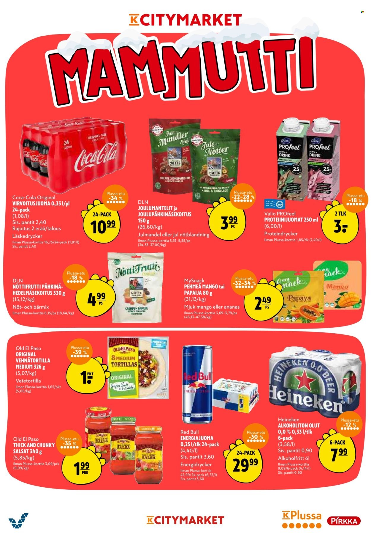 K-CITYMARKET tarjoukset - Alkaen MA 8.12.2025