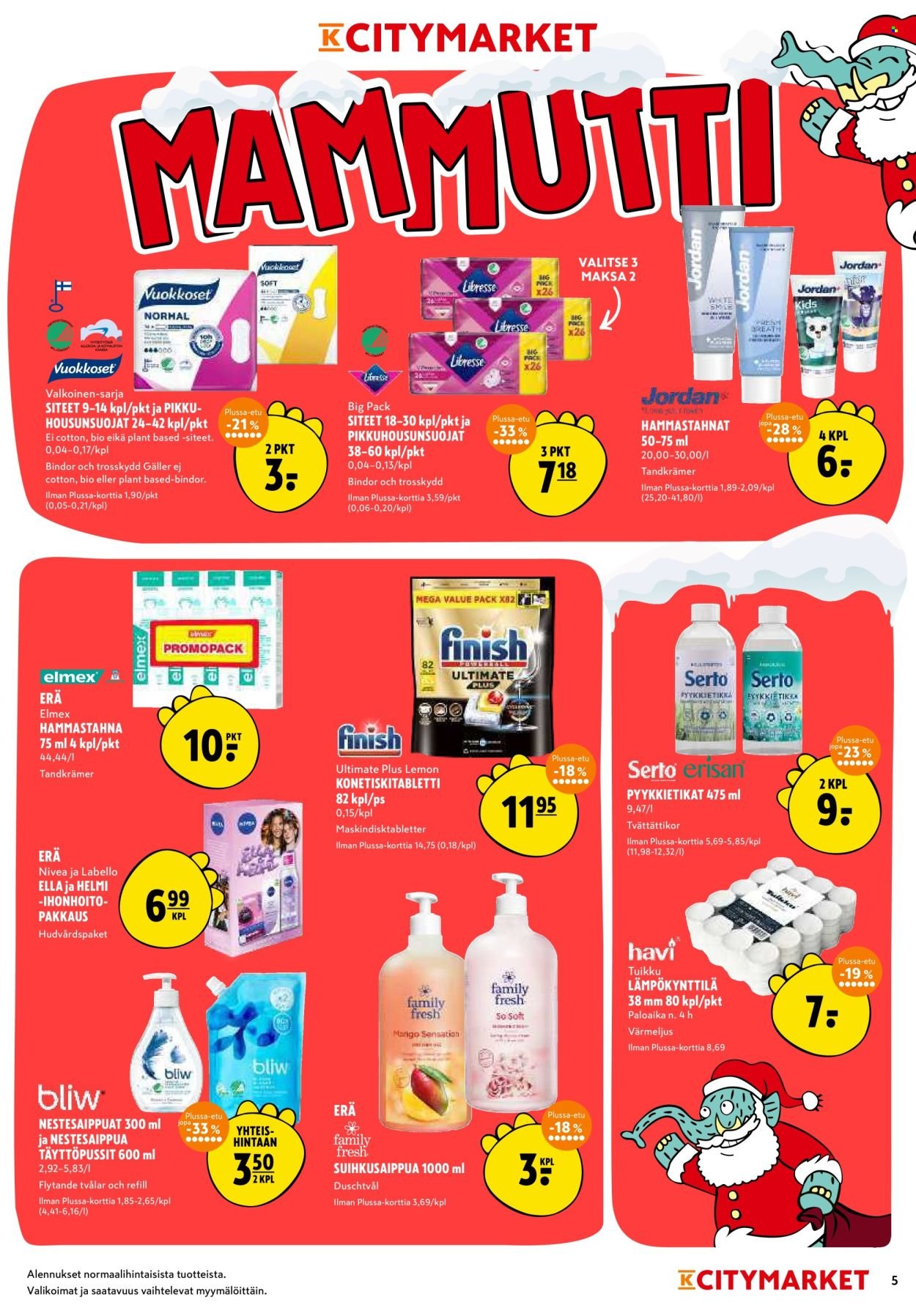 K-CITYMARKET tarjoukset - Alkaen MA 8.12.2025