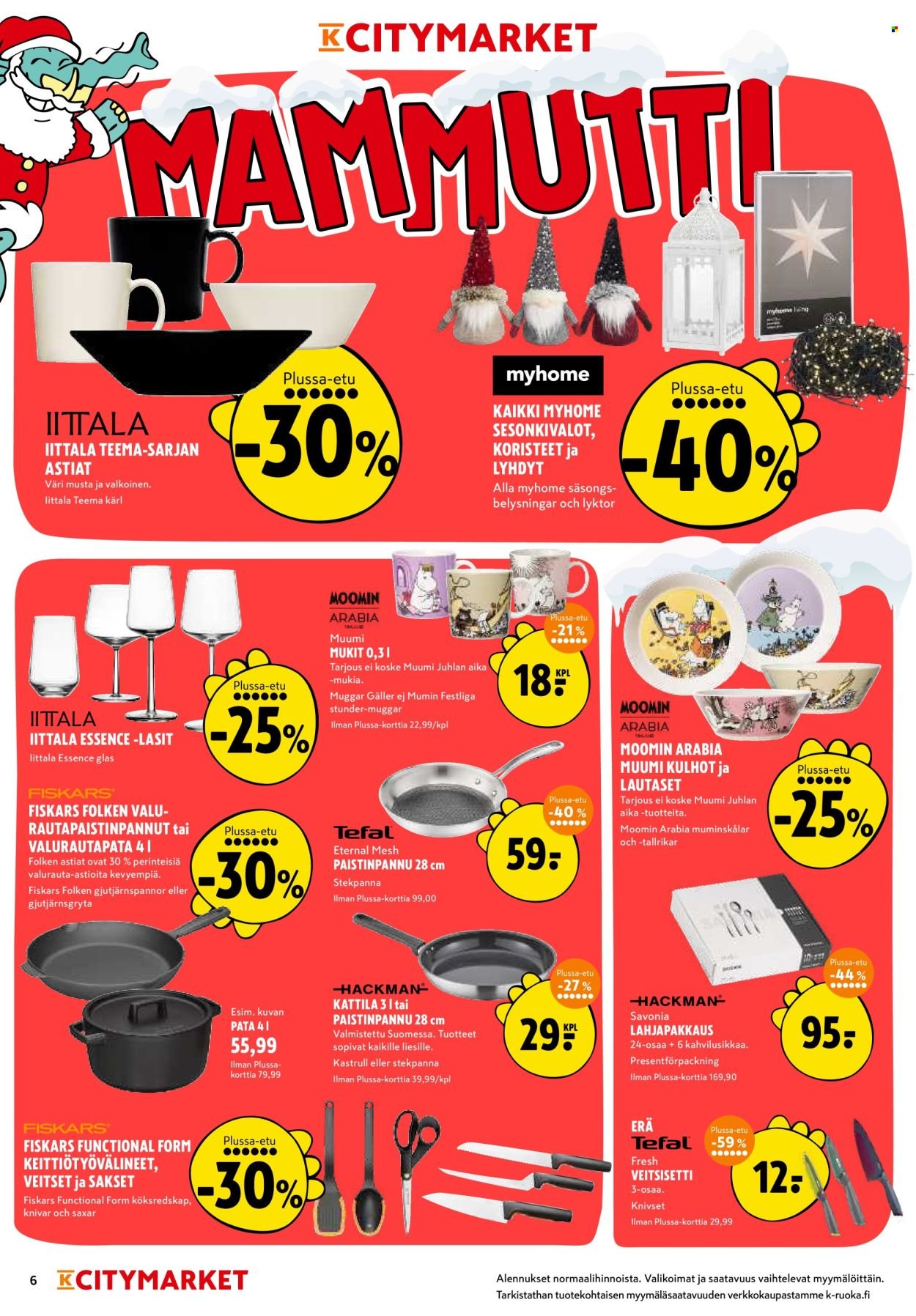 K-CITYMARKET tarjoukset - Alkaen MA 8.12.2025