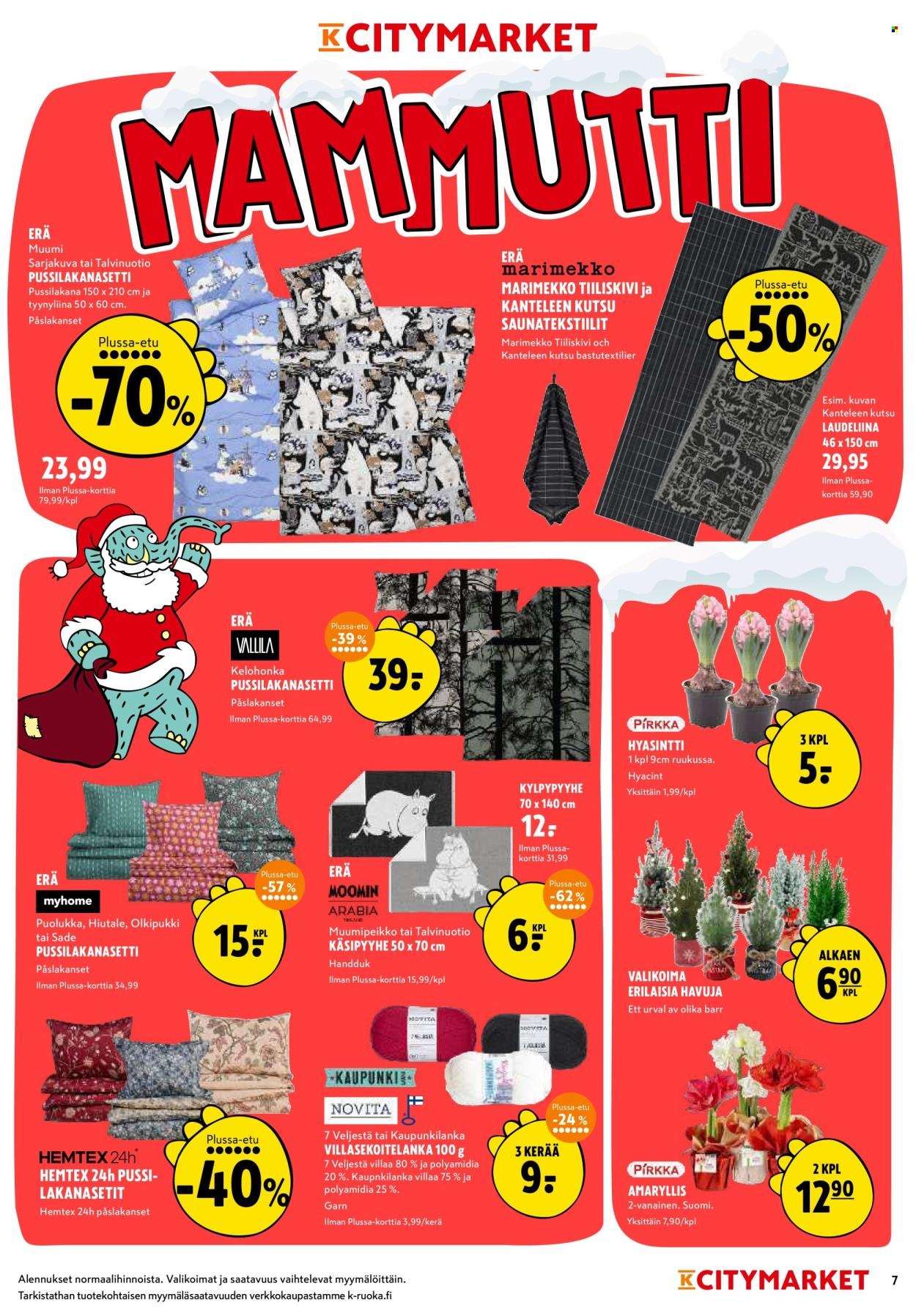 K-CITYMARKET tarjoukset - Alkaen MA 8.12.2025