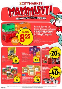 K-CITYMARKET tarjoukset - Alkaen MA 8.12.2025