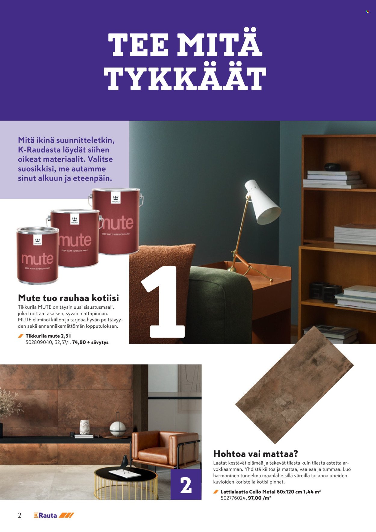 K-RAUTA tarjoukset - Tarjouksista toimeen (2025-09-17 - 2025-09-30)
