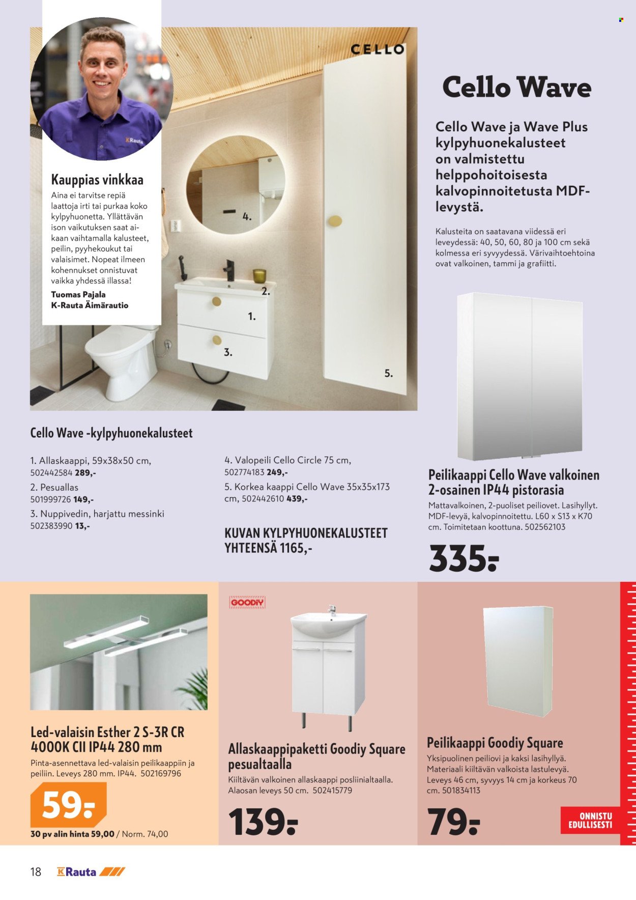 K-RAUTA tarjoukset - Tarjouksista toimeen (2025-09-17 - 2025-09-30)