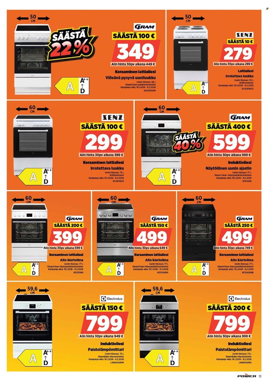 POWER tarjoukset - Helmikuu 2026