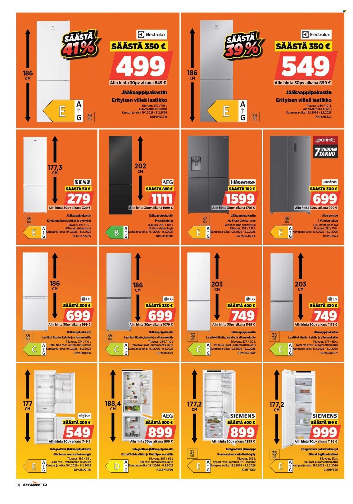 POWER tarjoukset - Helmikuu 2026