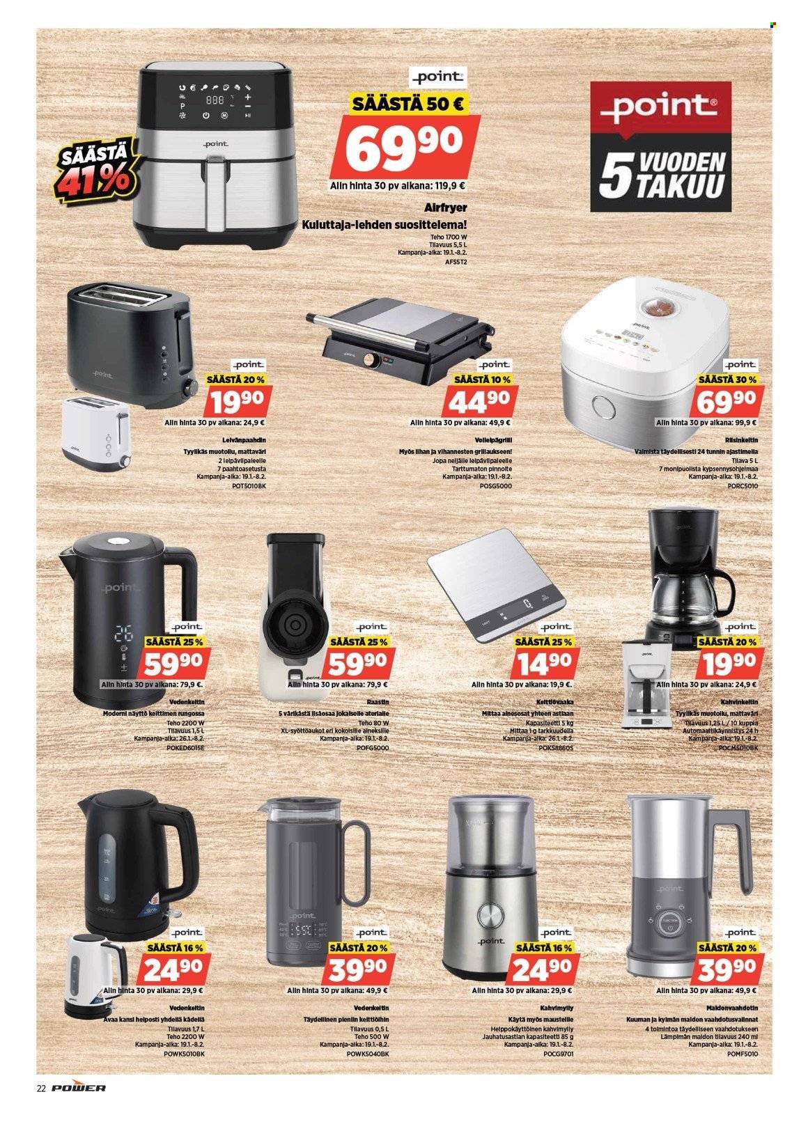 POWER tarjoukset - Helmikuu 2026