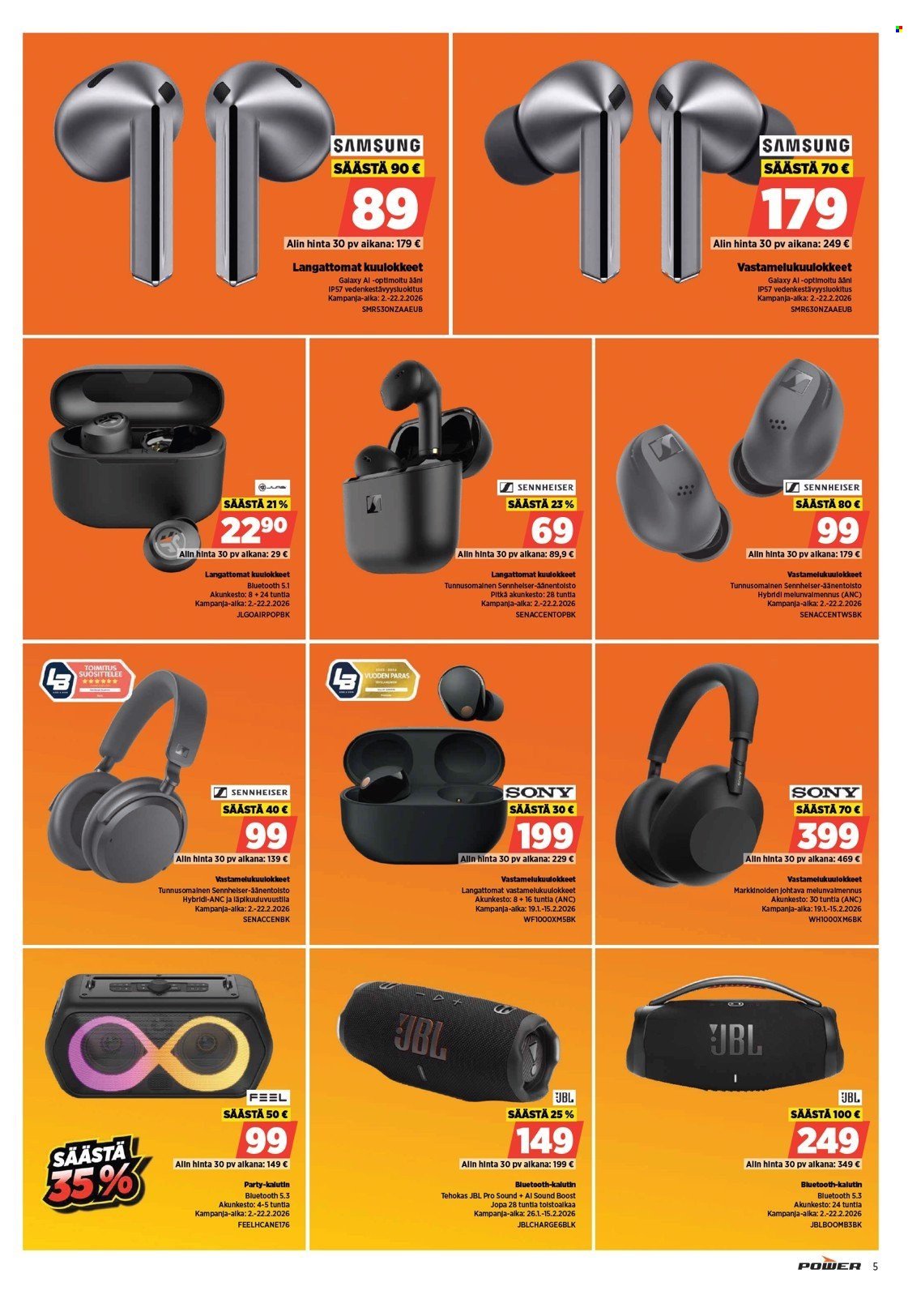 POWER tarjoukset - Helmikuu 2026