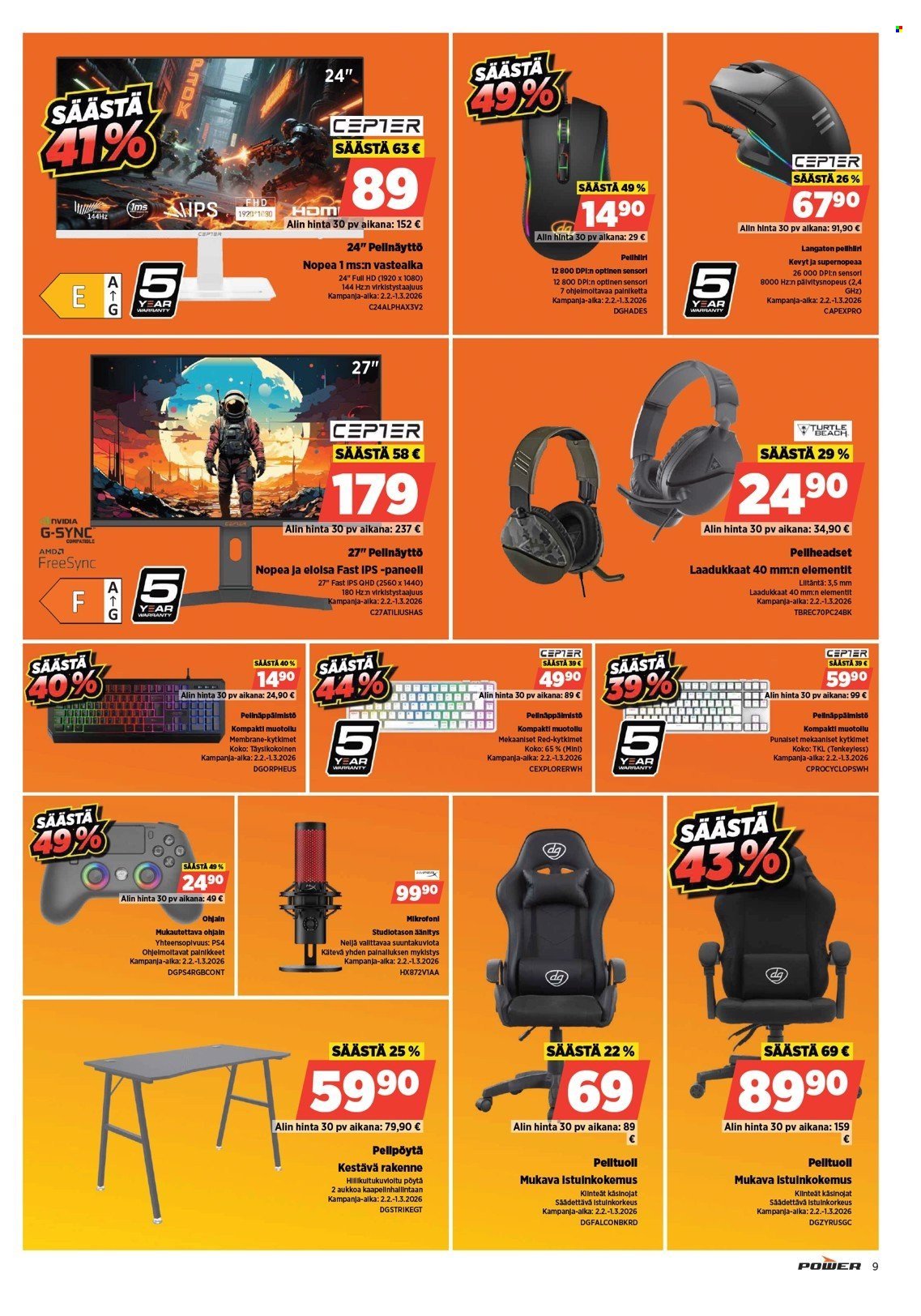 POWER tarjoukset - Helmikuu 2026