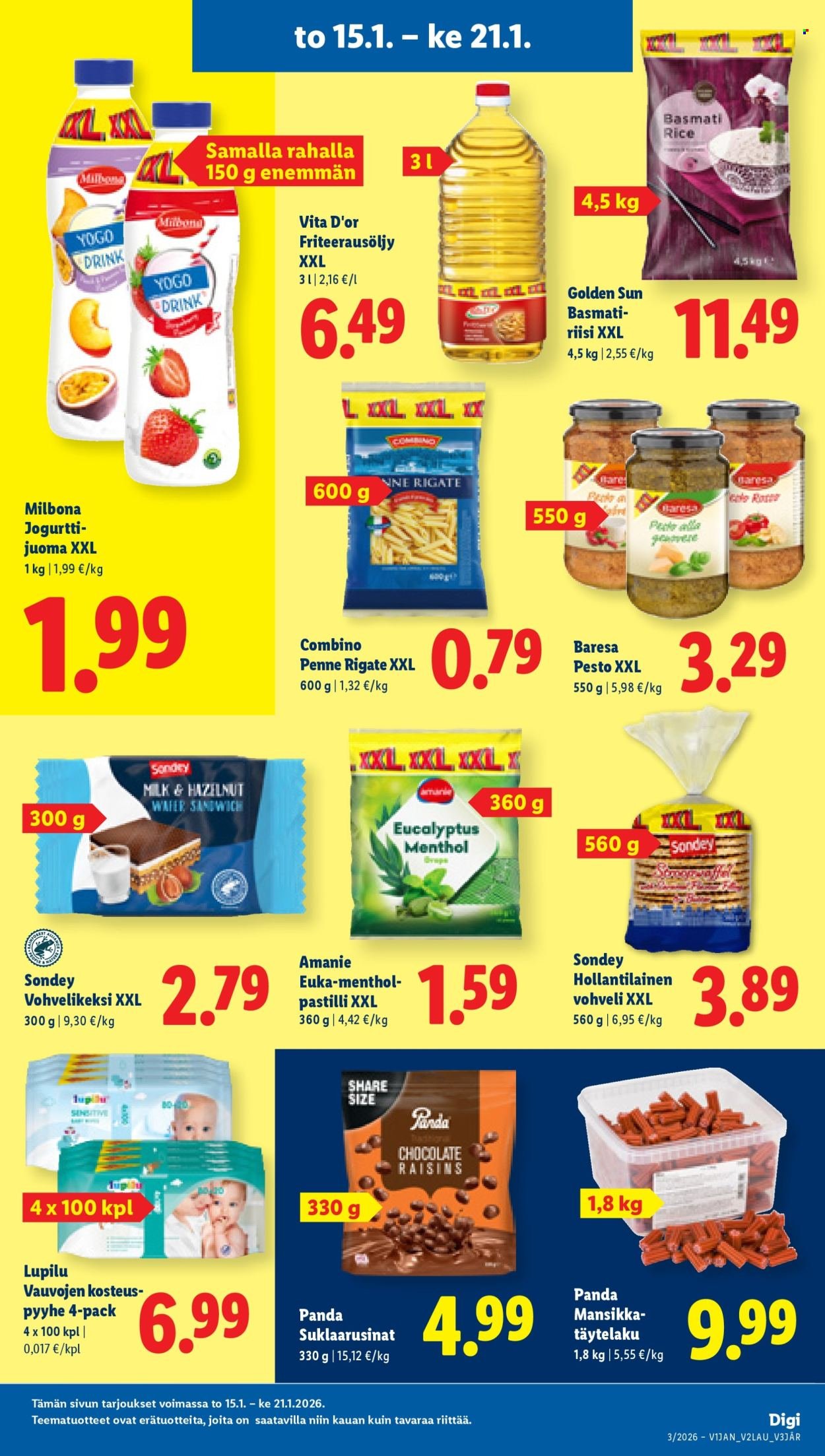 LIDL tarjoukset - Alkaen TO 15.1.2026