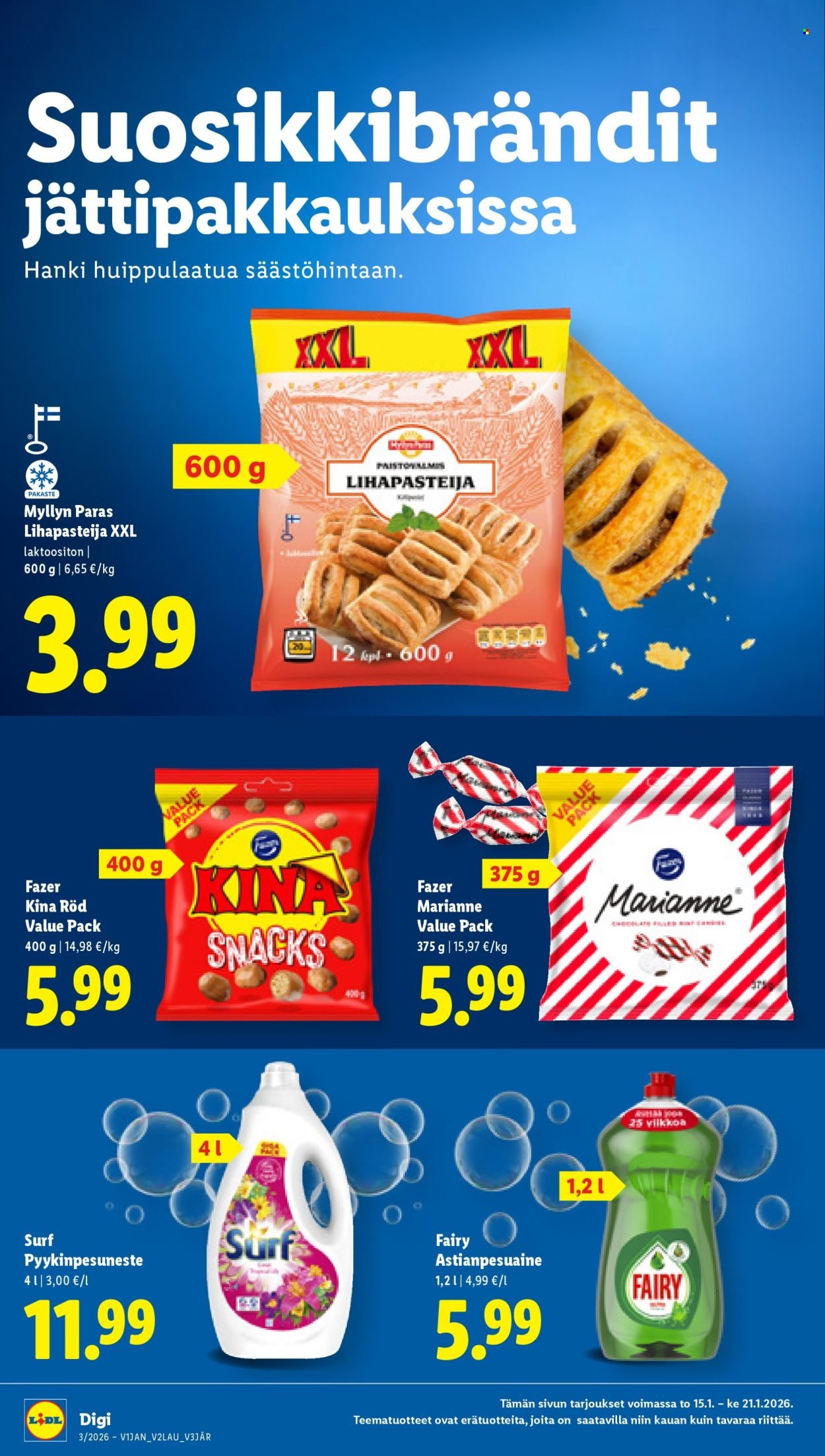 LIDL tarjoukset - Alkaen TO 15.1.2026