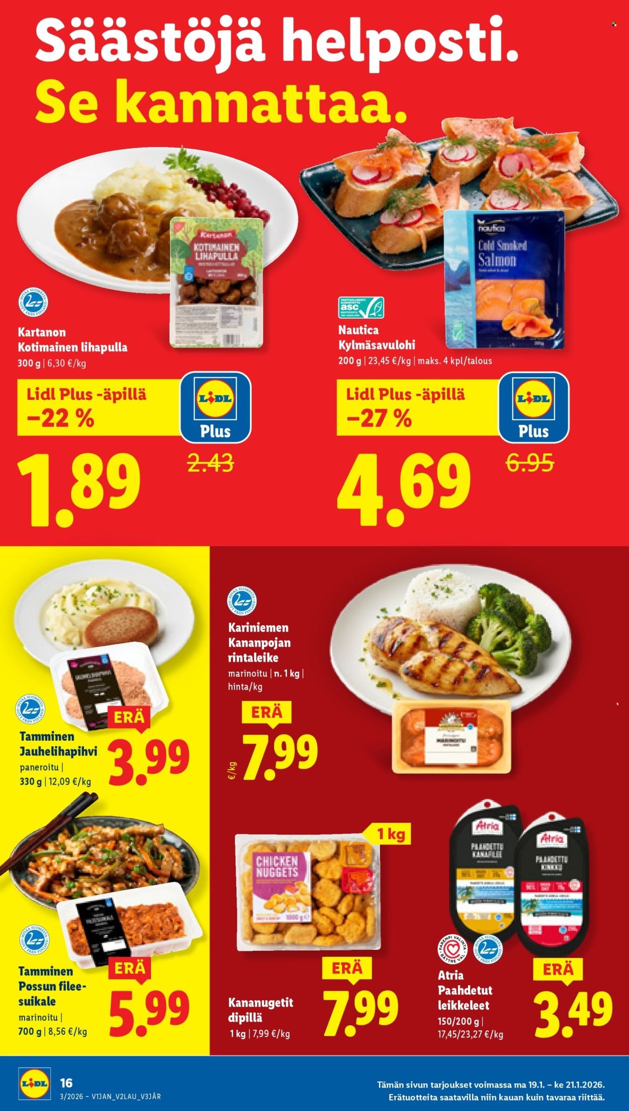 LIDL tarjoukset - Alkaen TO 15.1.2026