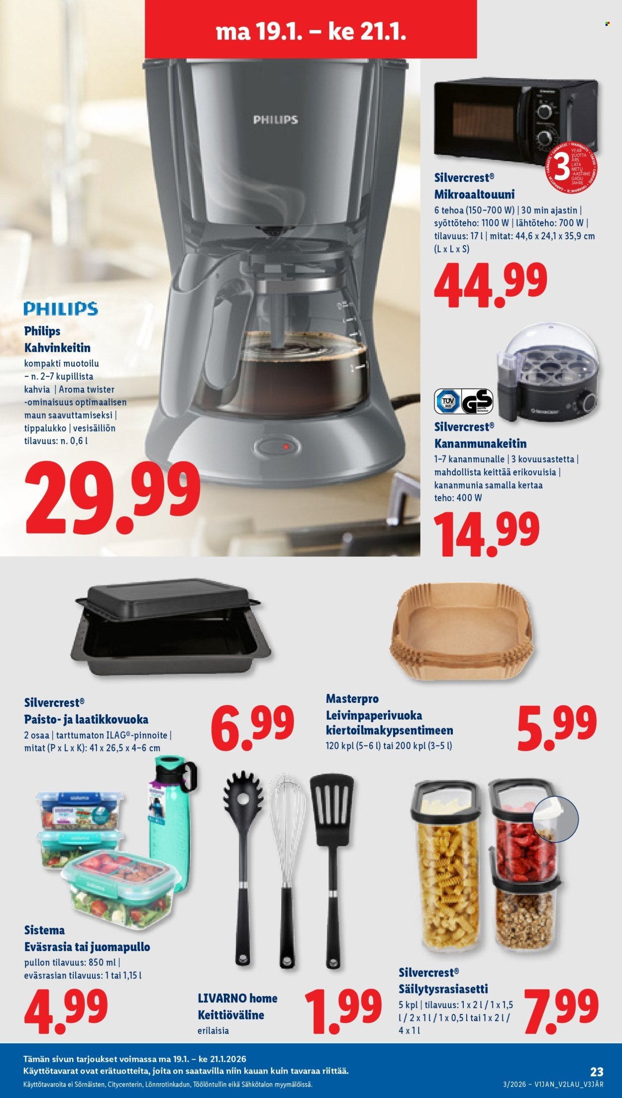 LIDL tarjoukset - Alkaen TO 15.1.2026