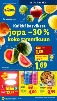 LIDL tarjoukset - Alkaen TO 15.1.2026