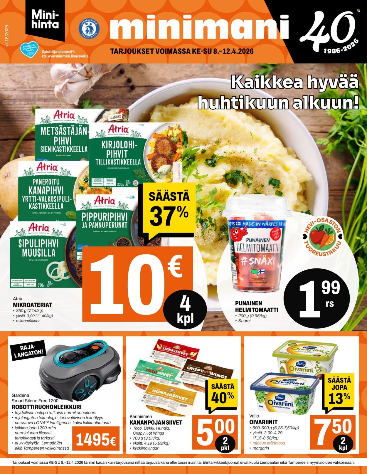 MINIMANI tarjoukset - Alkaen KE 8.4.2026