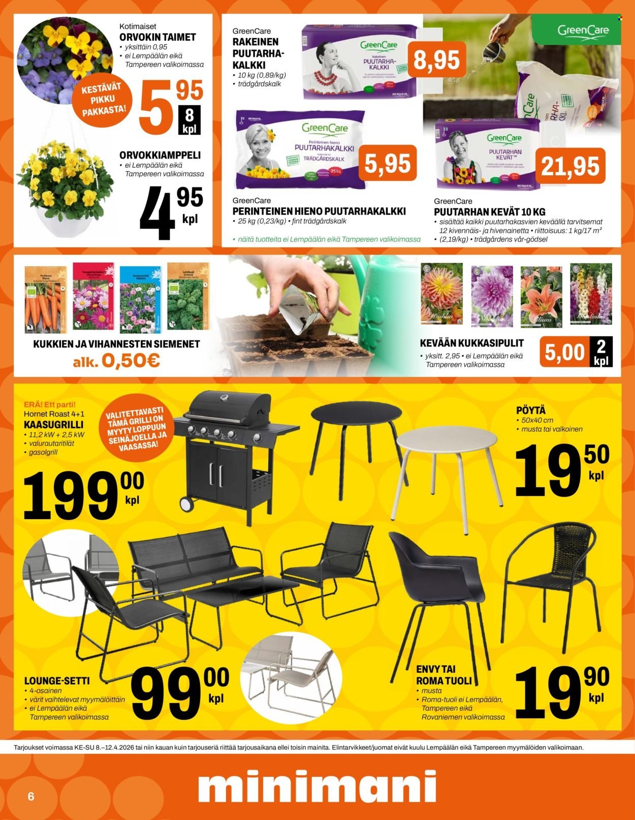 MINIMANI tarjoukset - Alkaen KE 8.4.2026