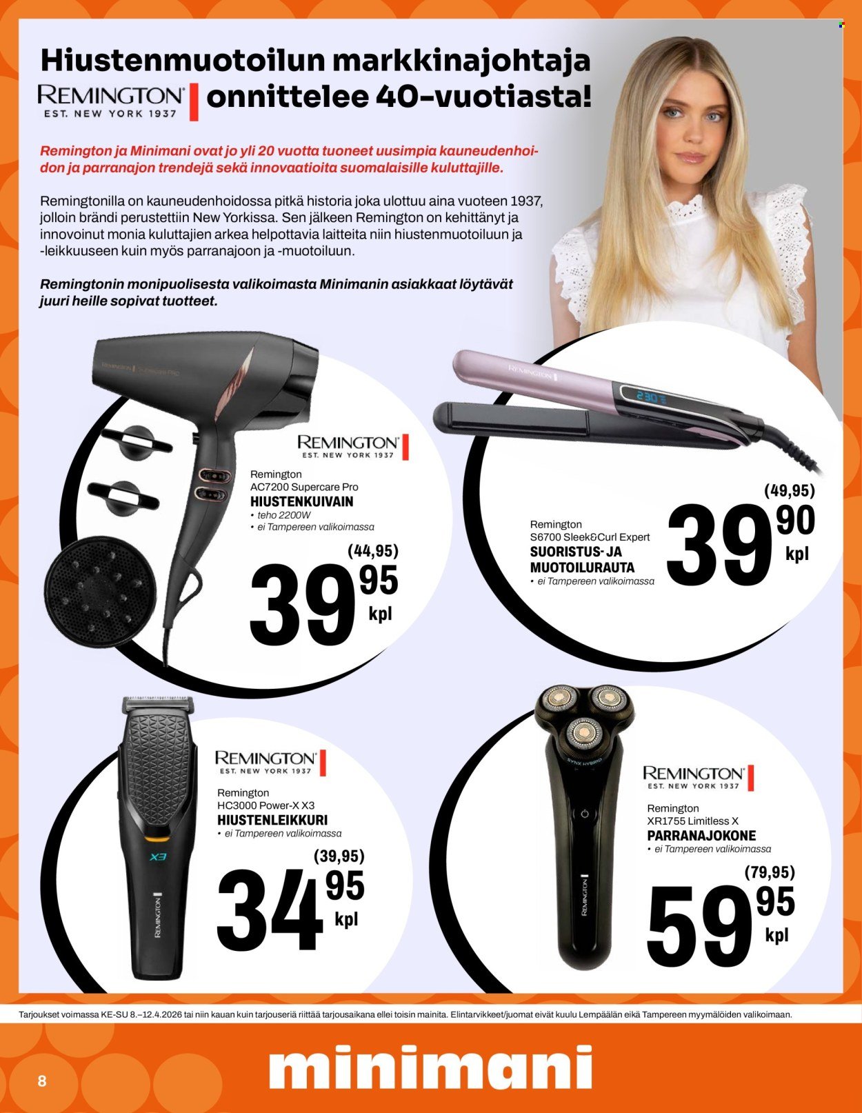 MINIMANI tarjoukset - Alkaen KE 8.4.2026