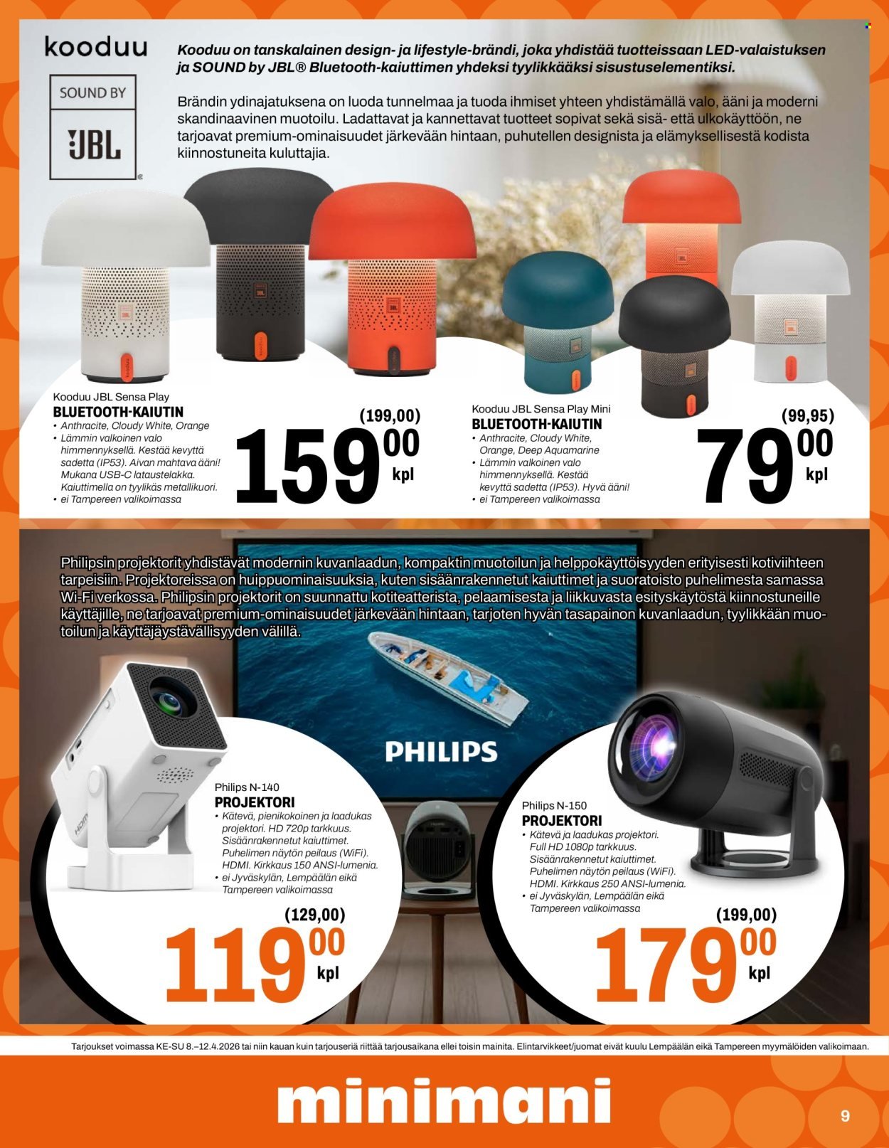 MINIMANI tarjoukset - Alkaen KE 8.4.2026