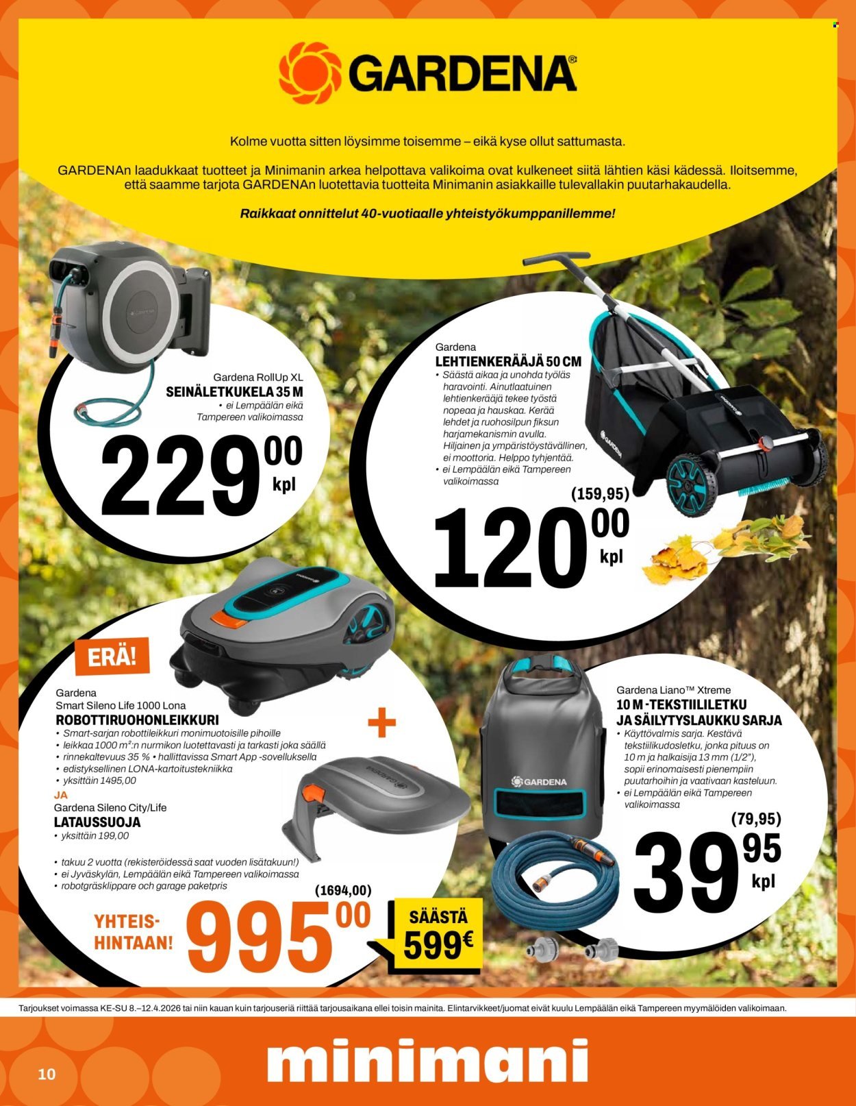 MINIMANI tarjoukset - Alkaen KE 8.4.2026