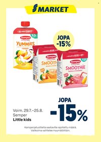 S-MARKET tarjoukset - Semper little kids